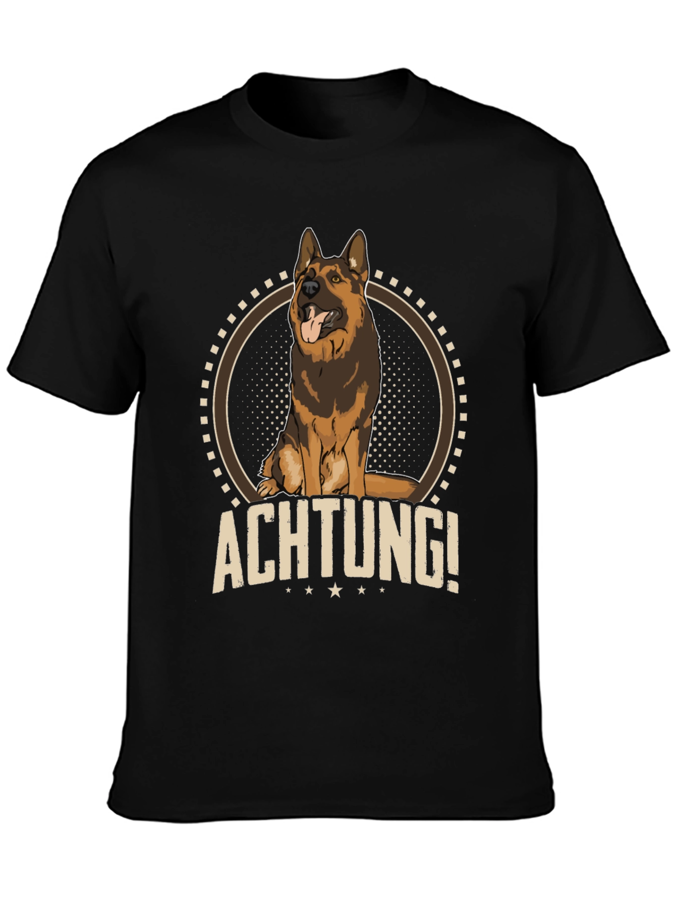 Achtung! German Shepherd Dog T-Shirt