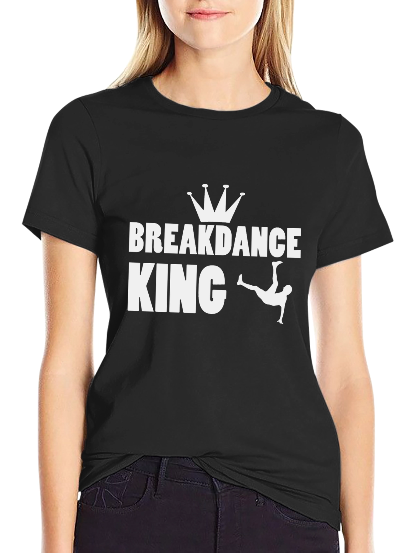 Breakdance King T-Shirt - Cool Graphic Tee