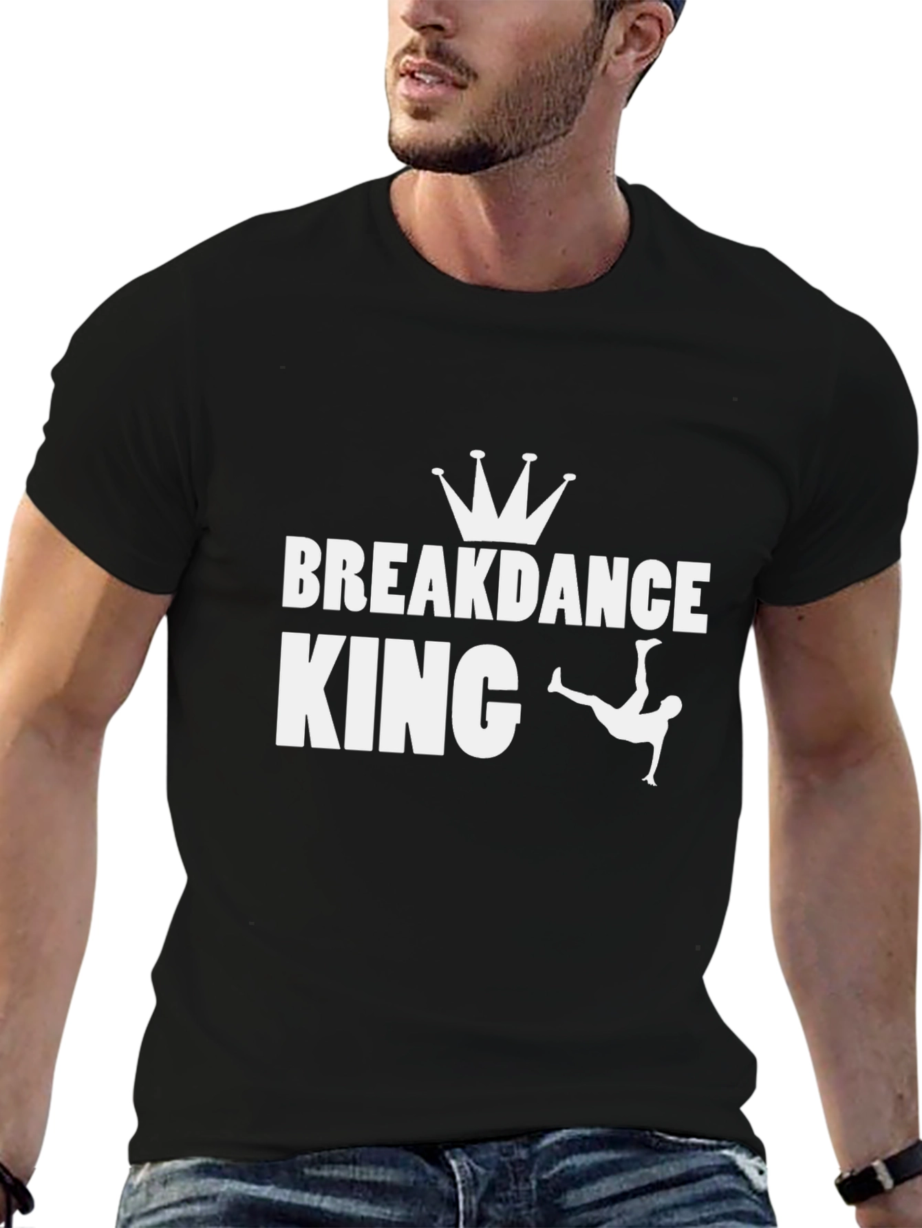 Breakdance King T-Shirt - Cool Graphic Tee