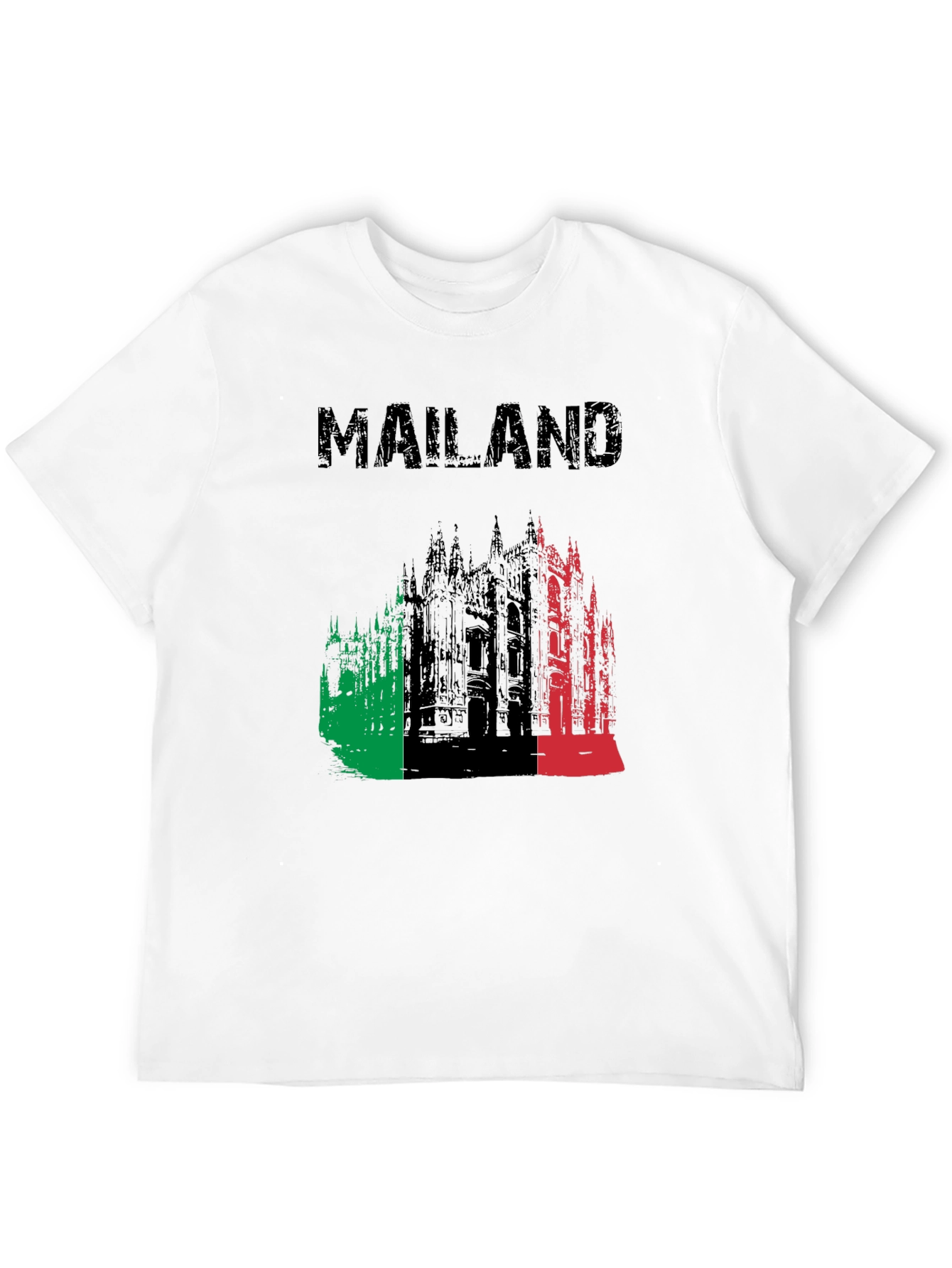 Mailan Black Graphic T-Shirt