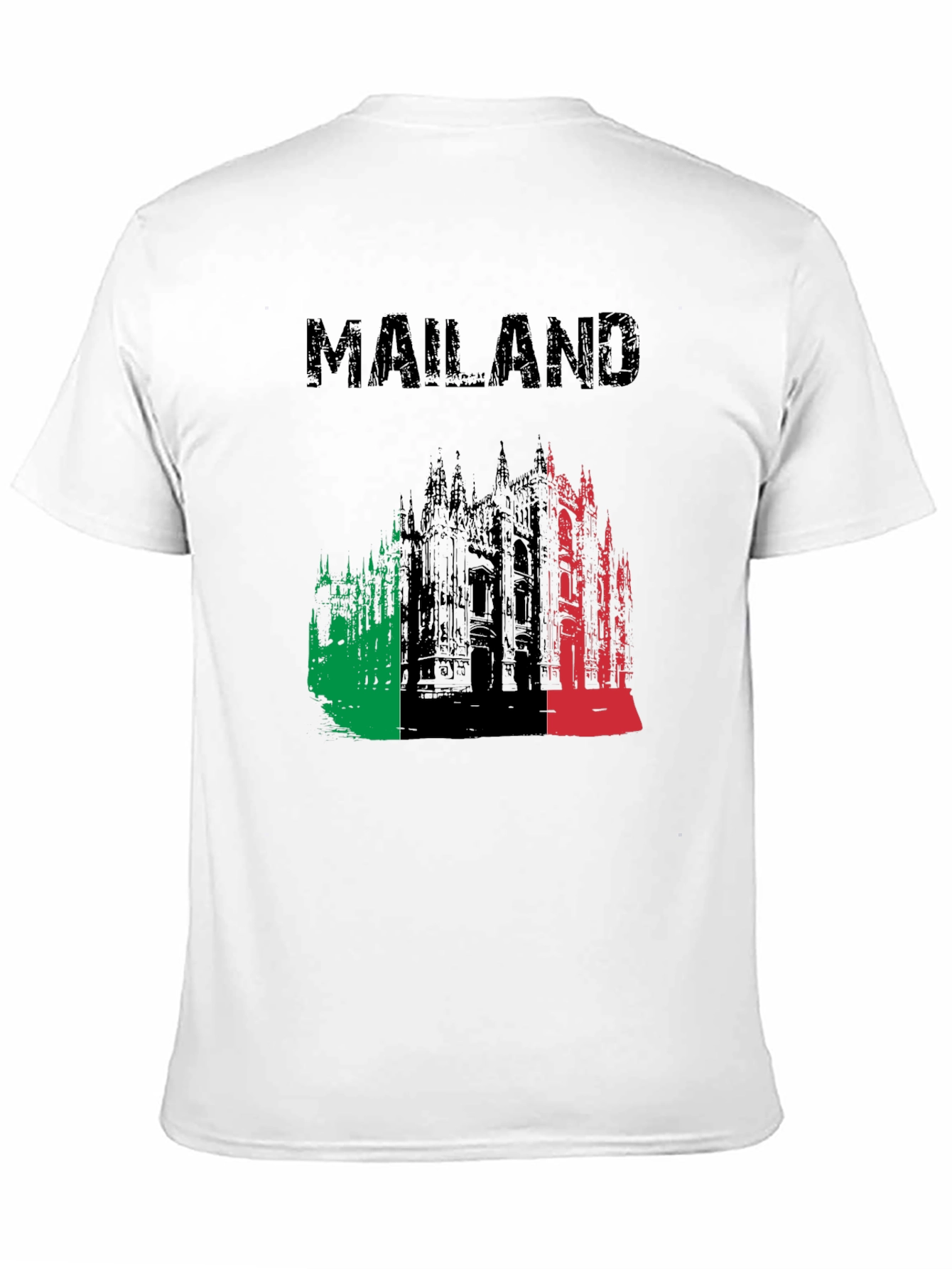 Mailan Black Graphic T-Shirt