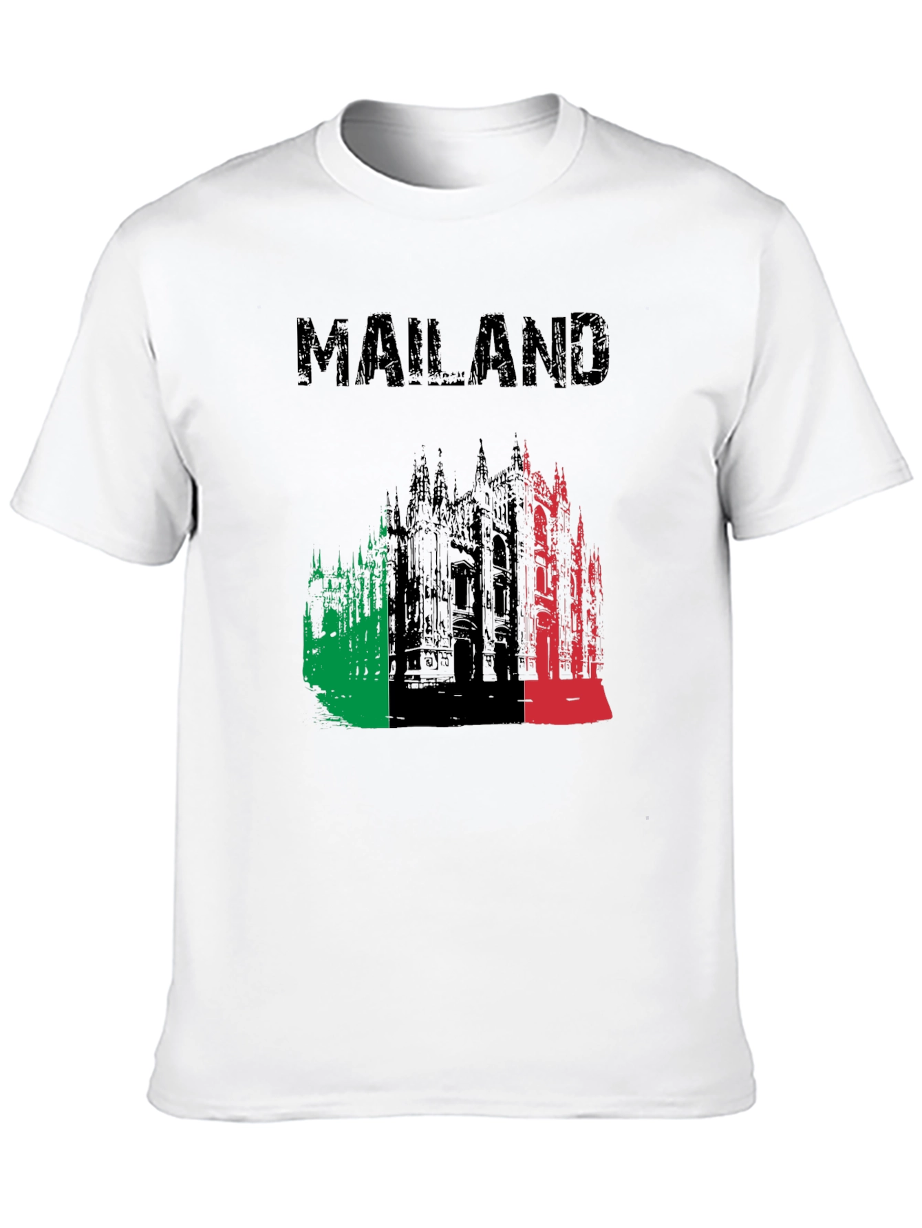 Mailan Black Graphic T-Shirt
