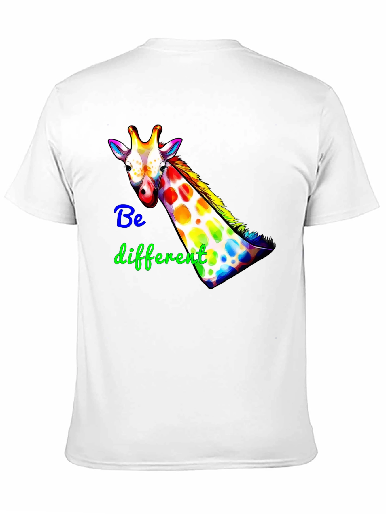 Be Different Giraffe Graphic Tee