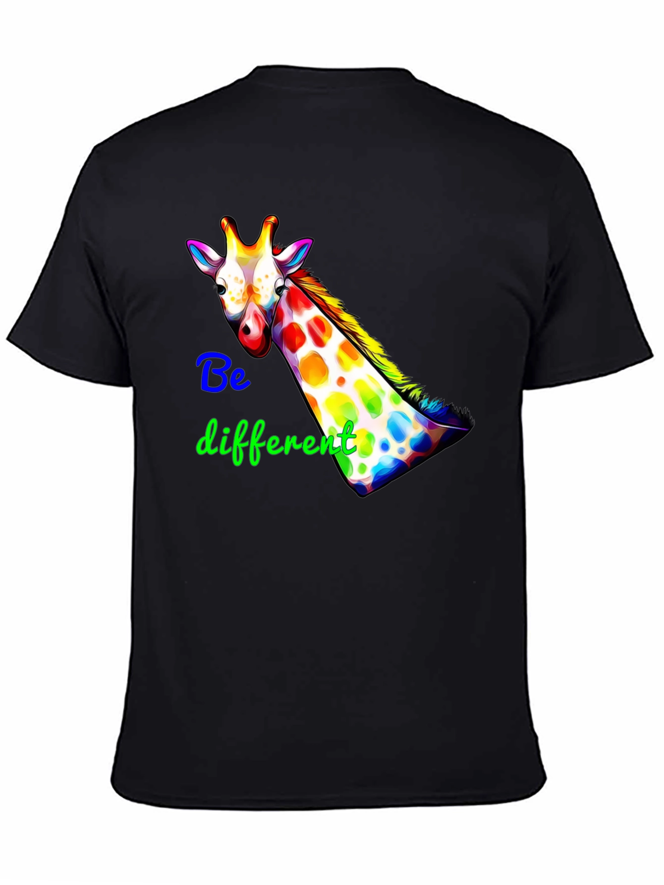 Be Different Giraffe Graphic Tee