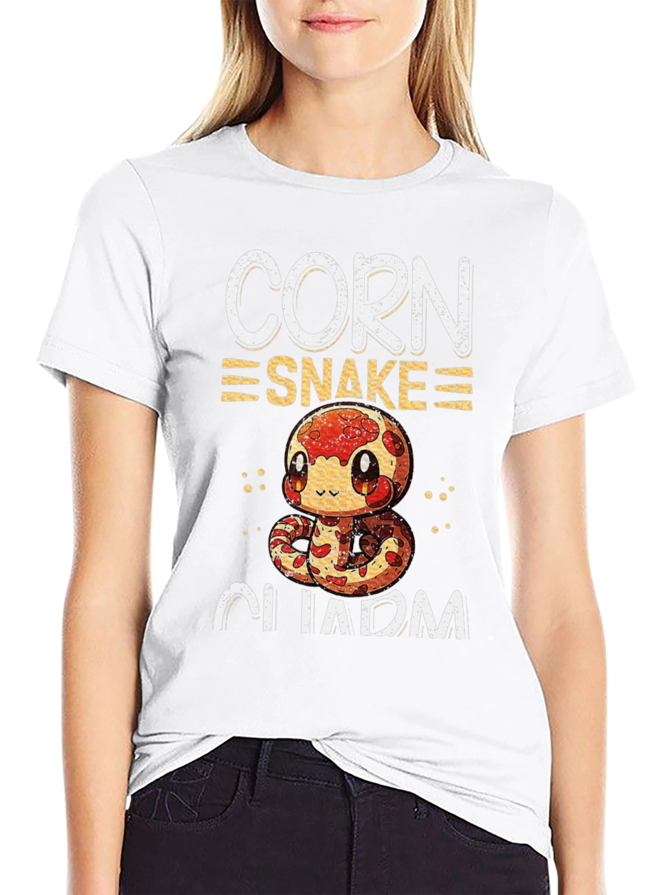 Corn Snake Charm Graphic Tee