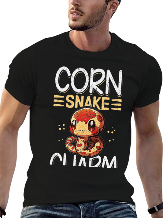 Corn Snake Charm Graphic Tee