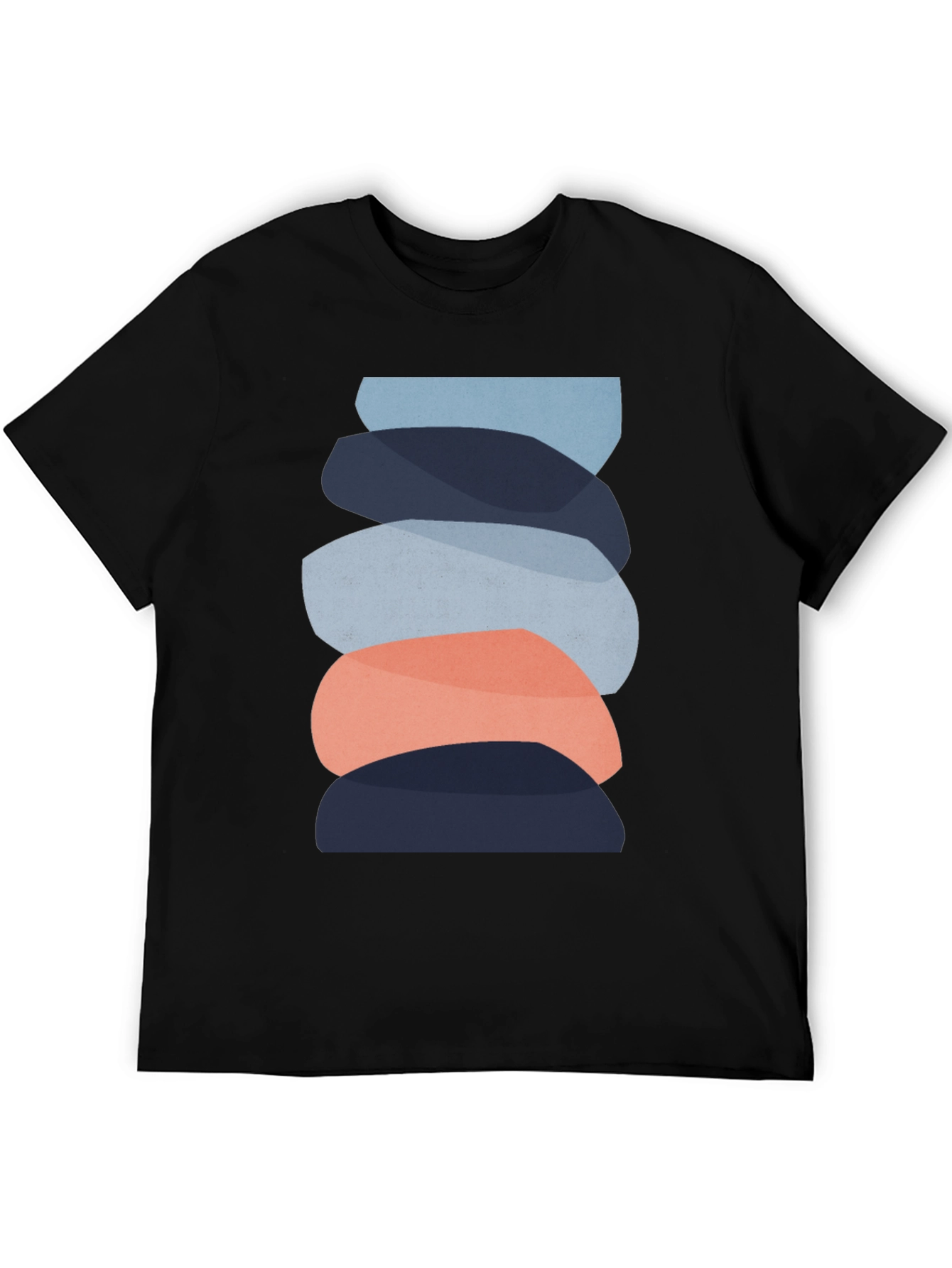 Modern Zen Stone Stack Graphic Tee