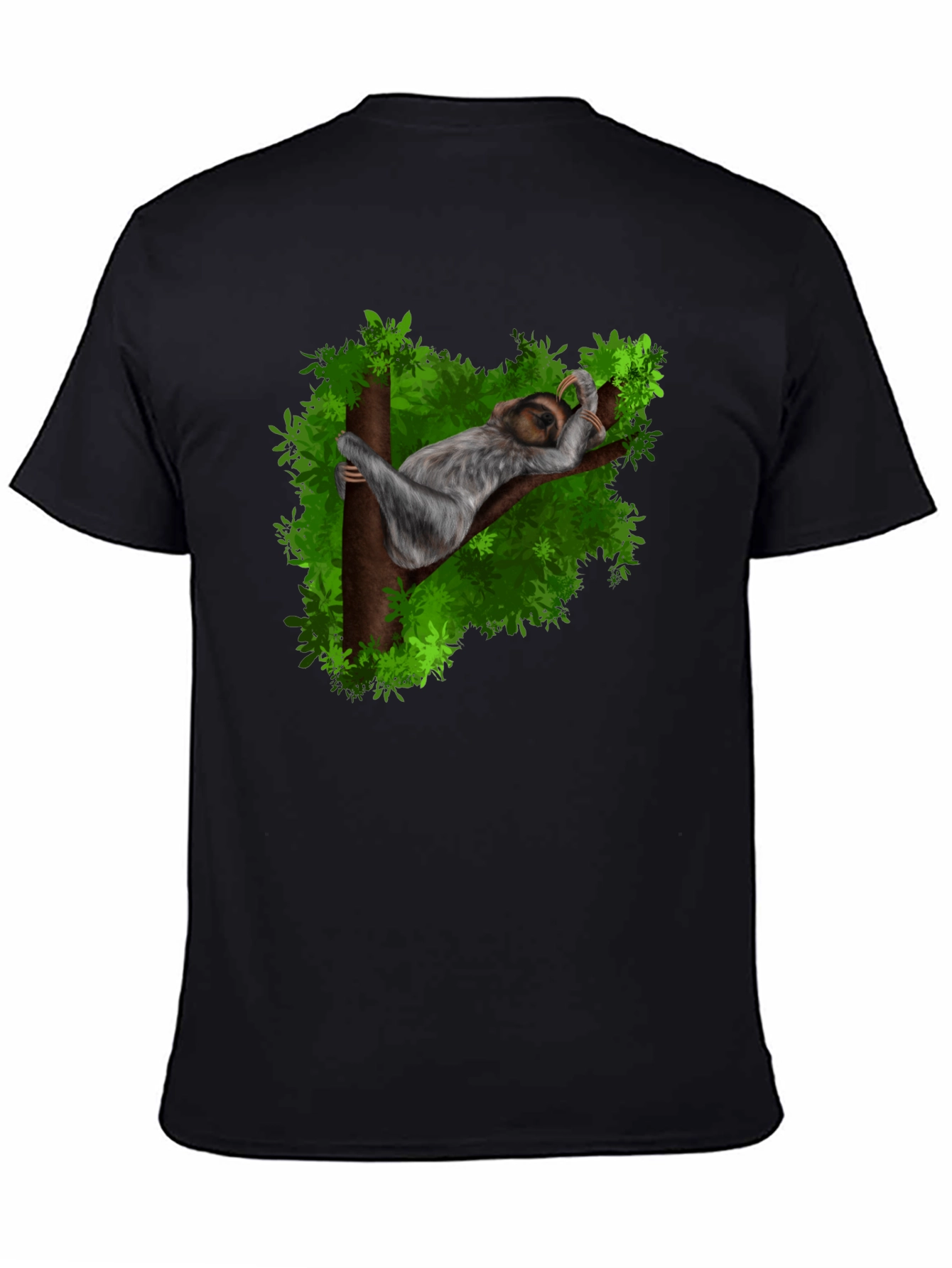 Sloth Nap Graphic Tee - Relaxed Casual Style