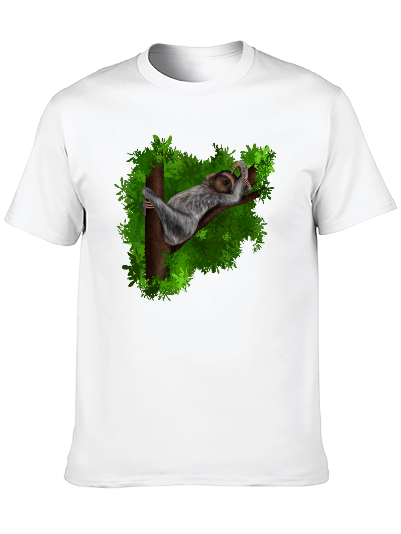 Sloth Nap Graphic Tee - Relaxed Casual Style
