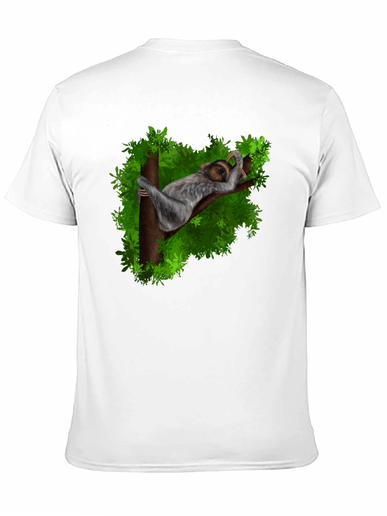 Sloth Nap Graphic Tee - Relaxed Casual Style