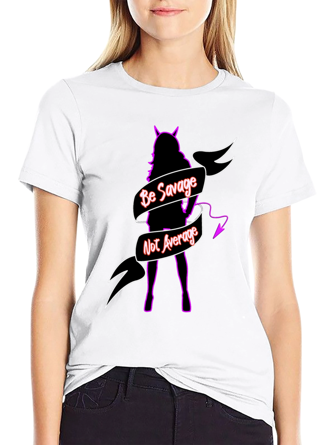 Be Savage Tee - Devilish Design