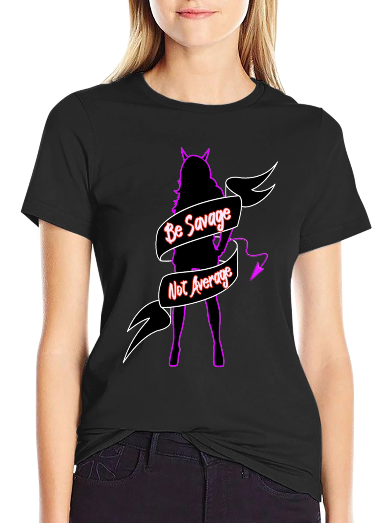 Be Savage Tee - Devilish Design