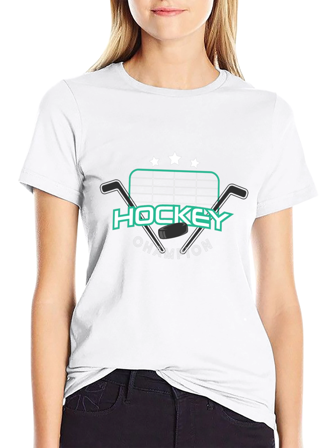 Hockey Champion Graphic T-Shirt
