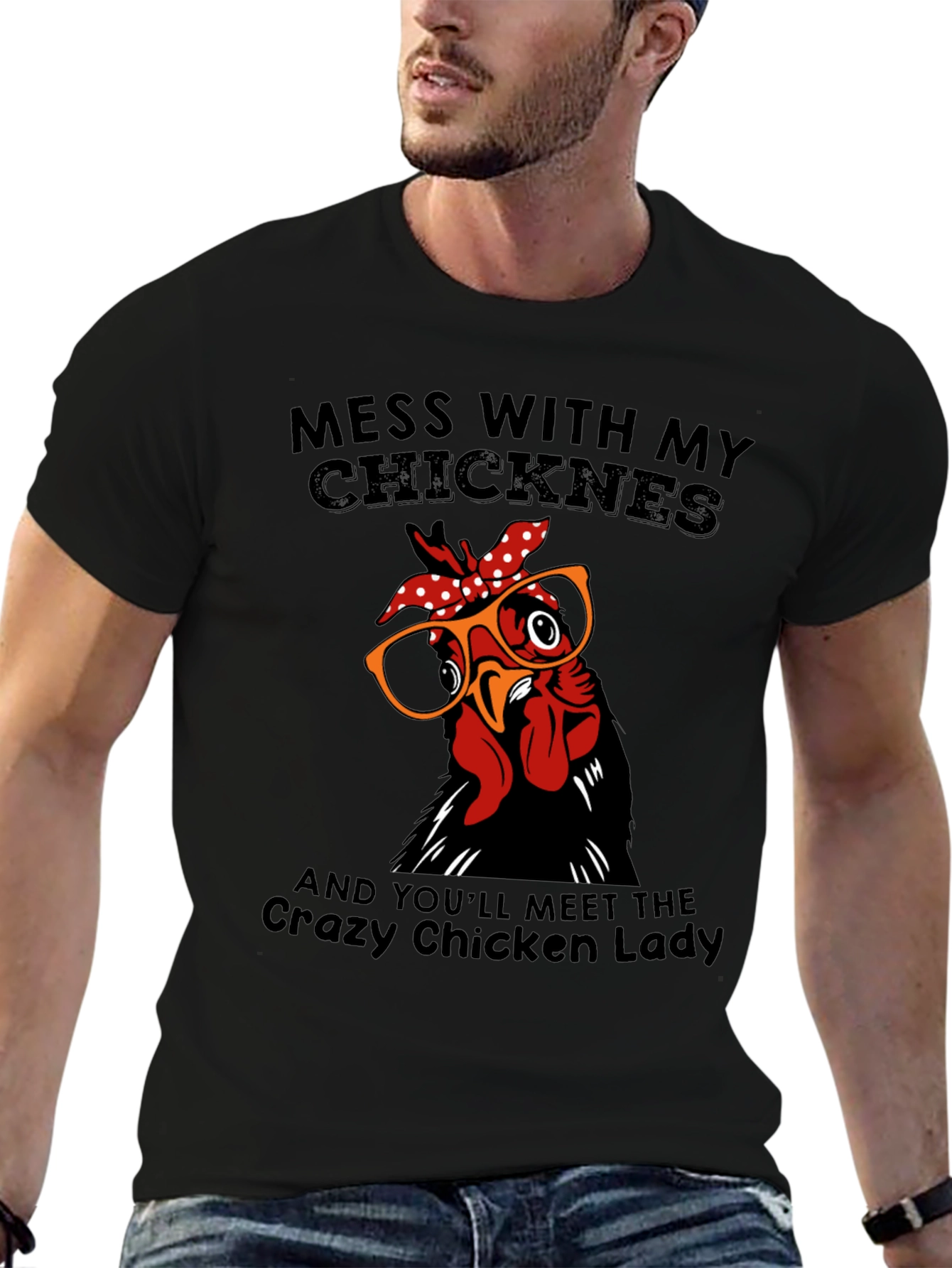 Crazy Chicken Lady T-Shirt