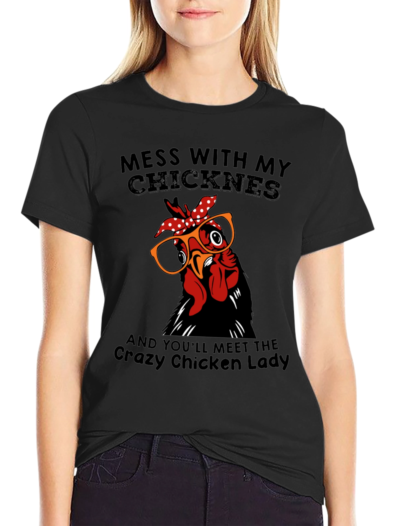 Crazy Chicken Lady T-Shirt