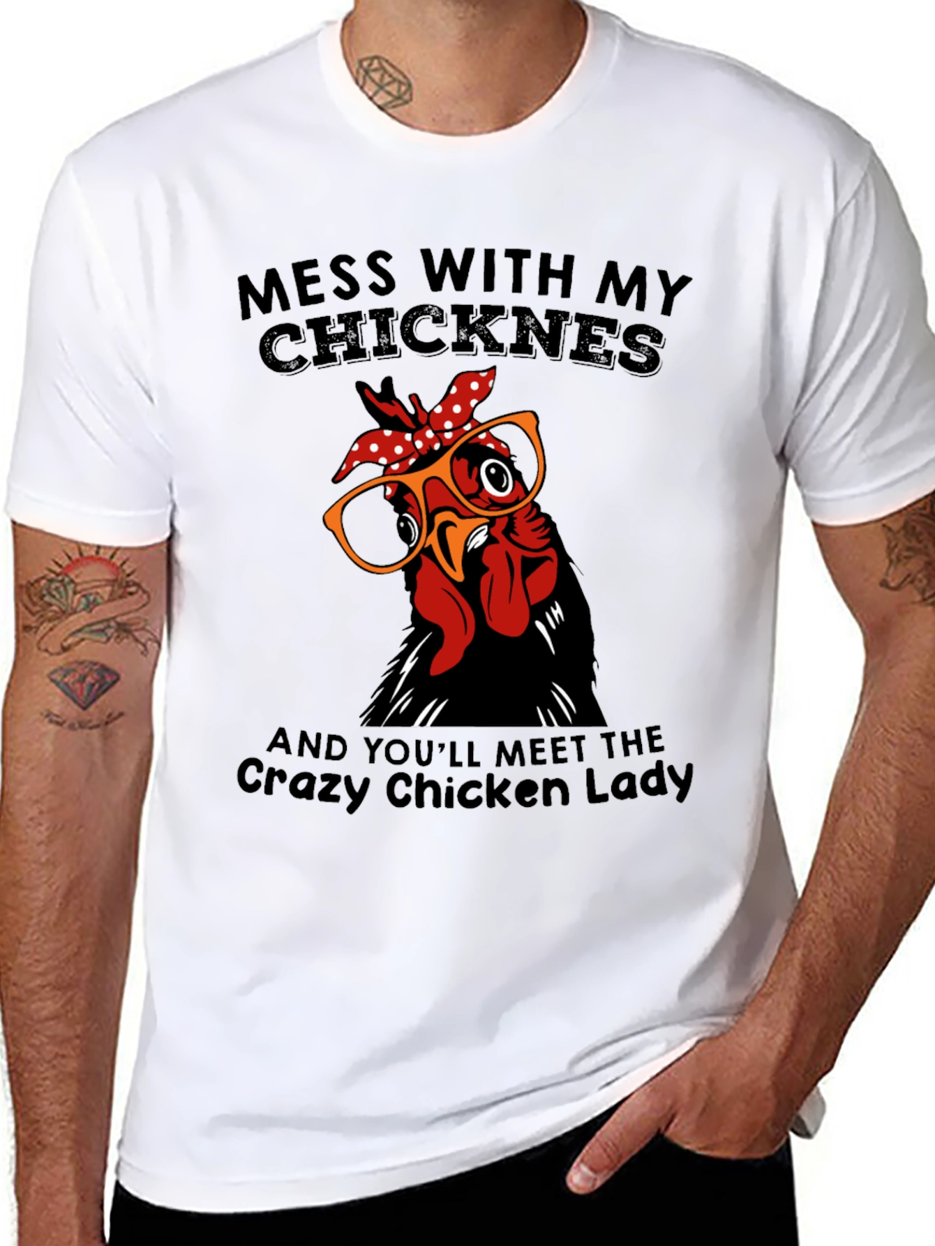 Crazy Chicken Lady T-Shirt