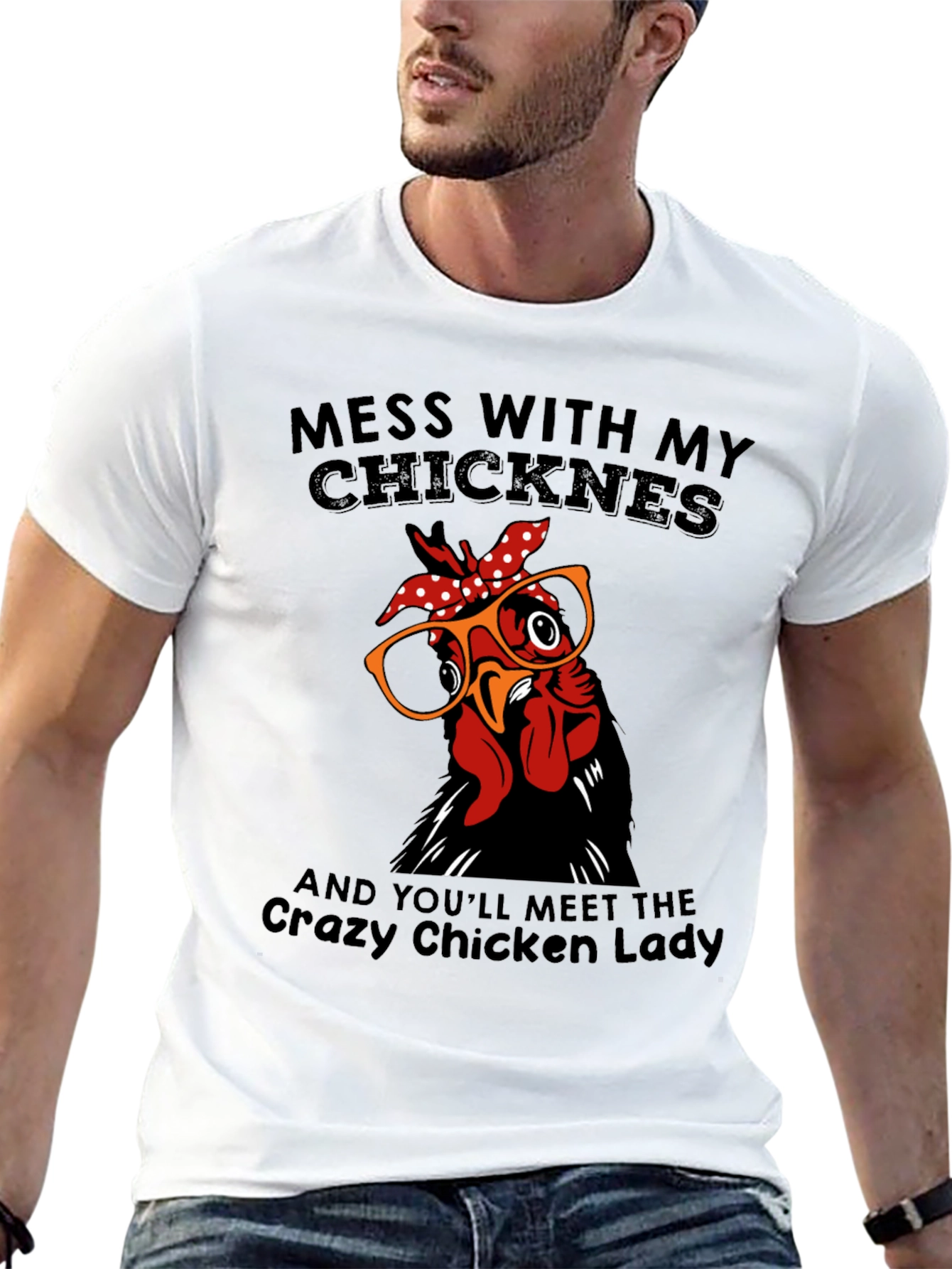Crazy Chicken Lady T-Shirt