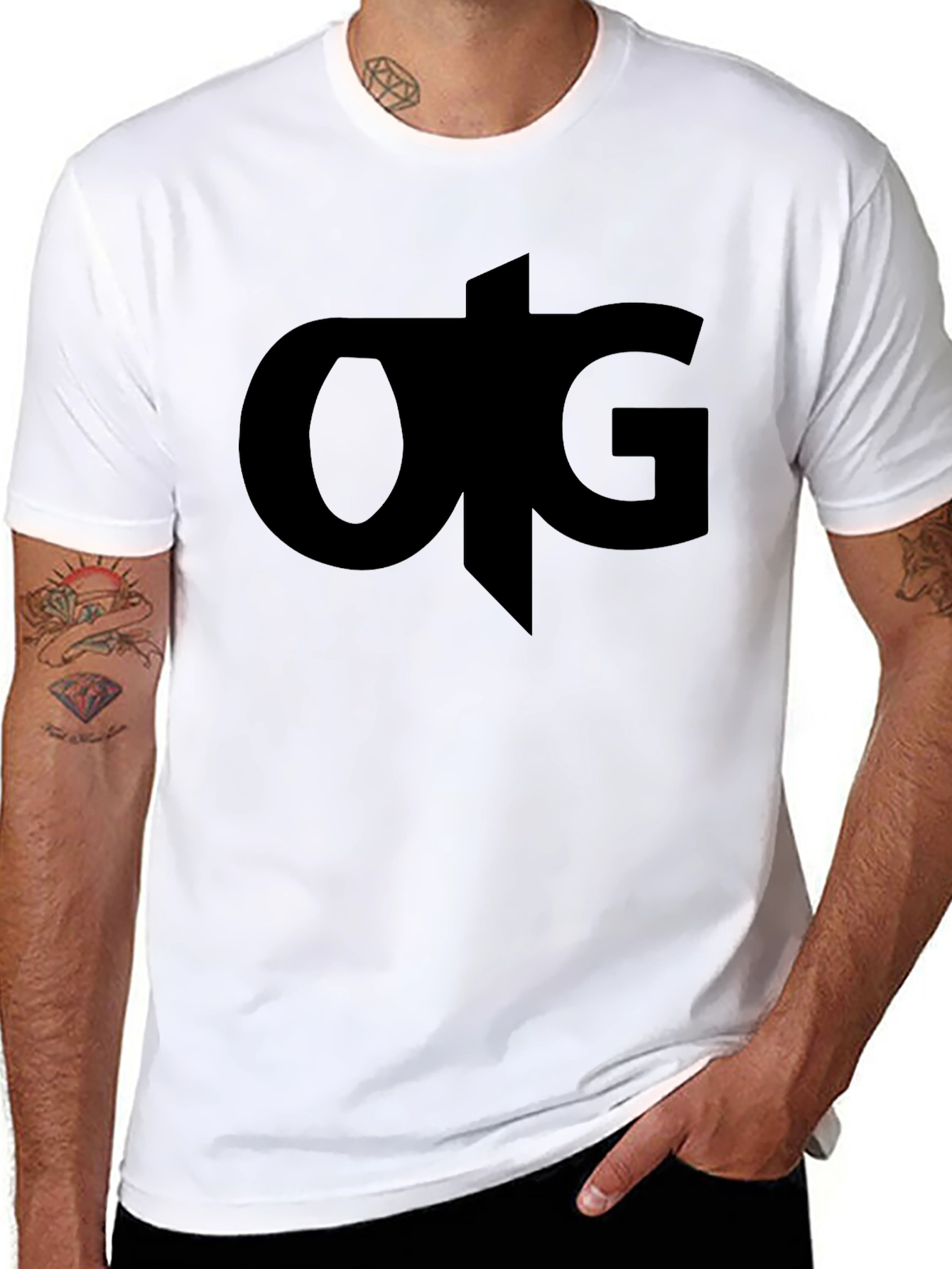 OG Black Graphic Tee - Classic Style