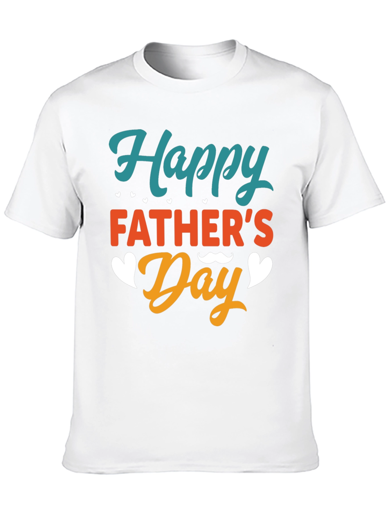 Happy Fathers Day Black T-Shirt