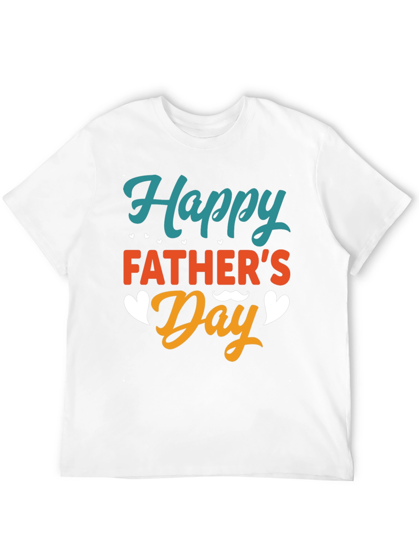 Happy Fathers Day Black T-Shirt