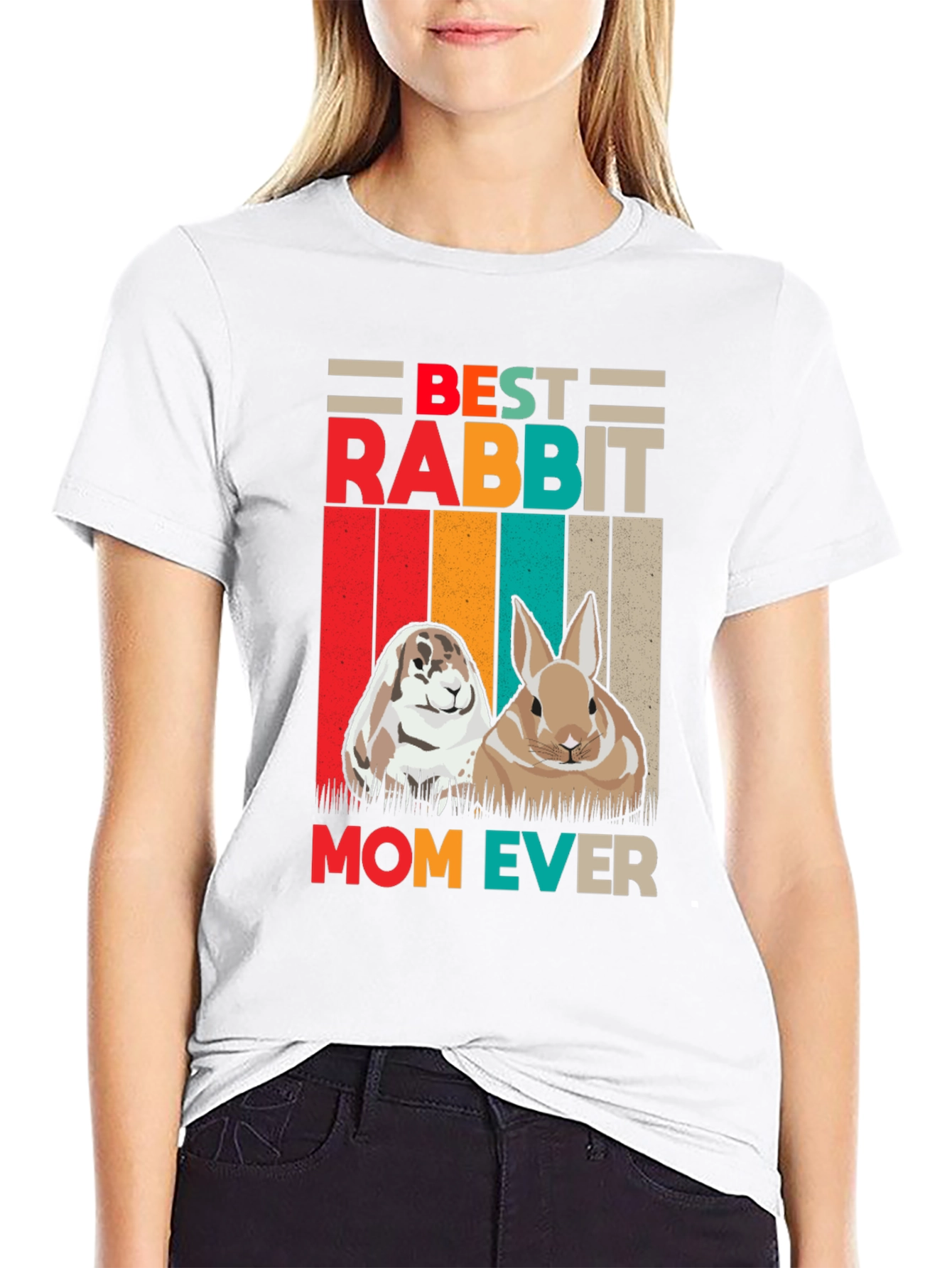 Best Rabbit Mom Ever T-Shirt