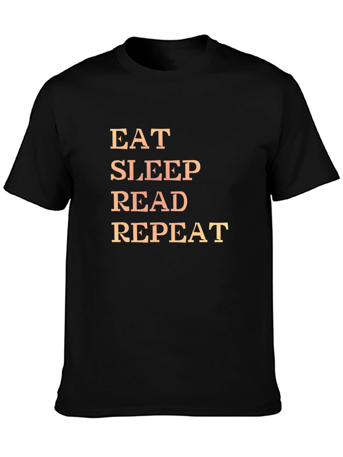 Eat Sleep Read Repeat Graphic Tee