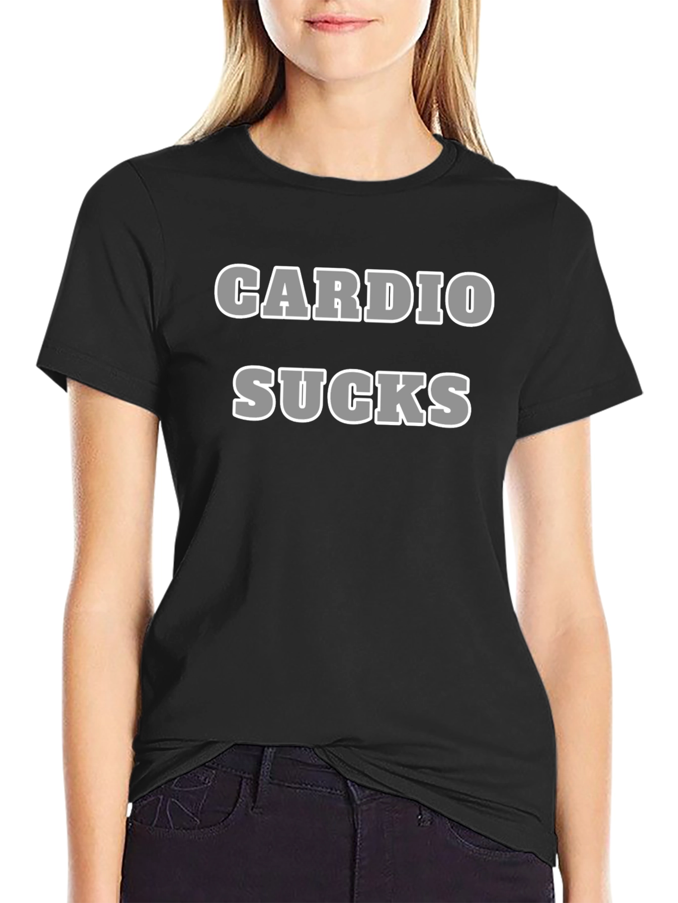 Cardio Sucks T-Shirt - Workout Motivation