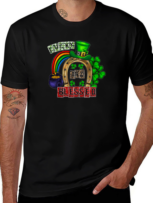Lucky and Blessed St. Patricks Day T-Shirt