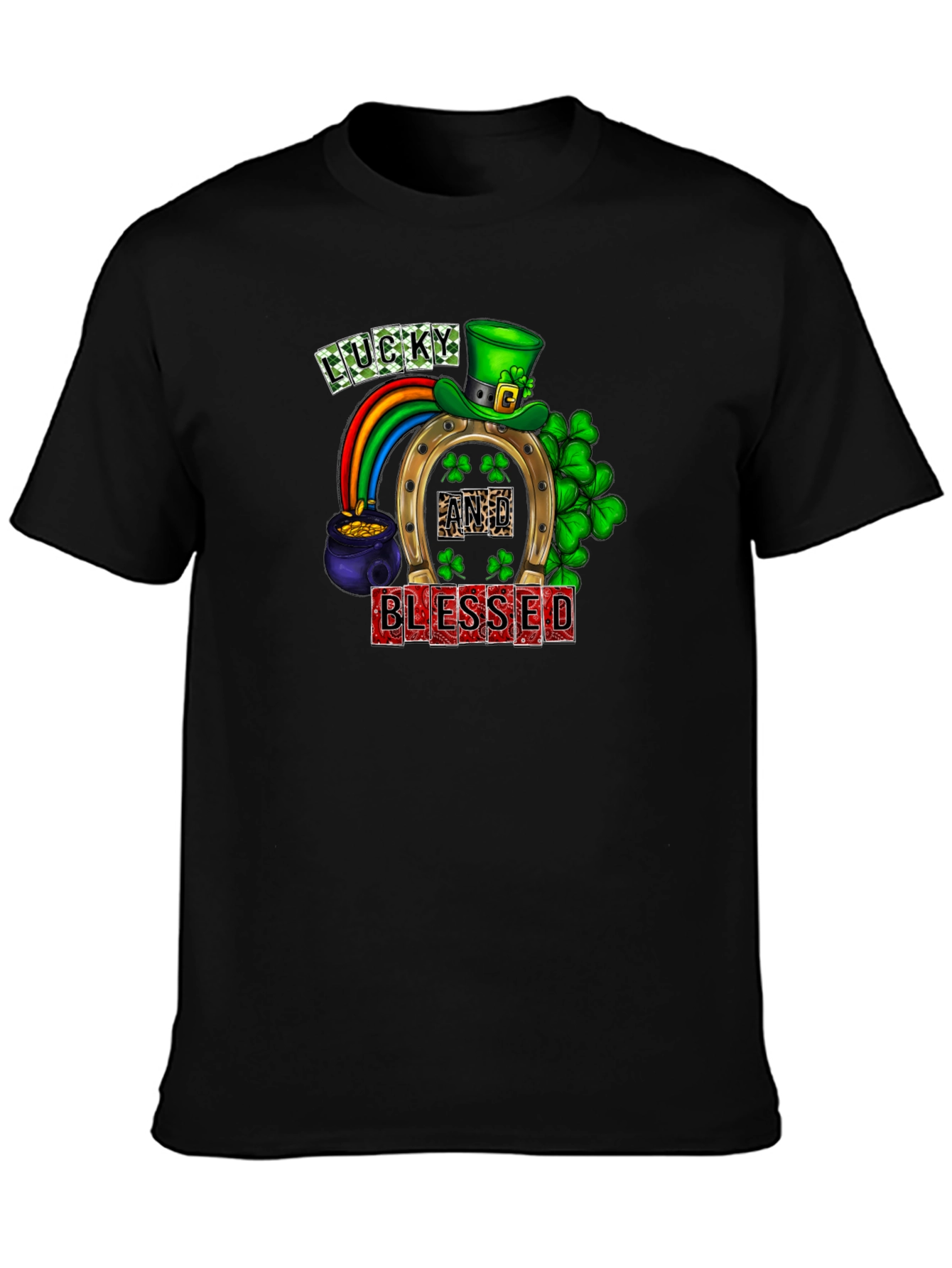 Lucky and Blessed St. Patricks Day T-Shirt