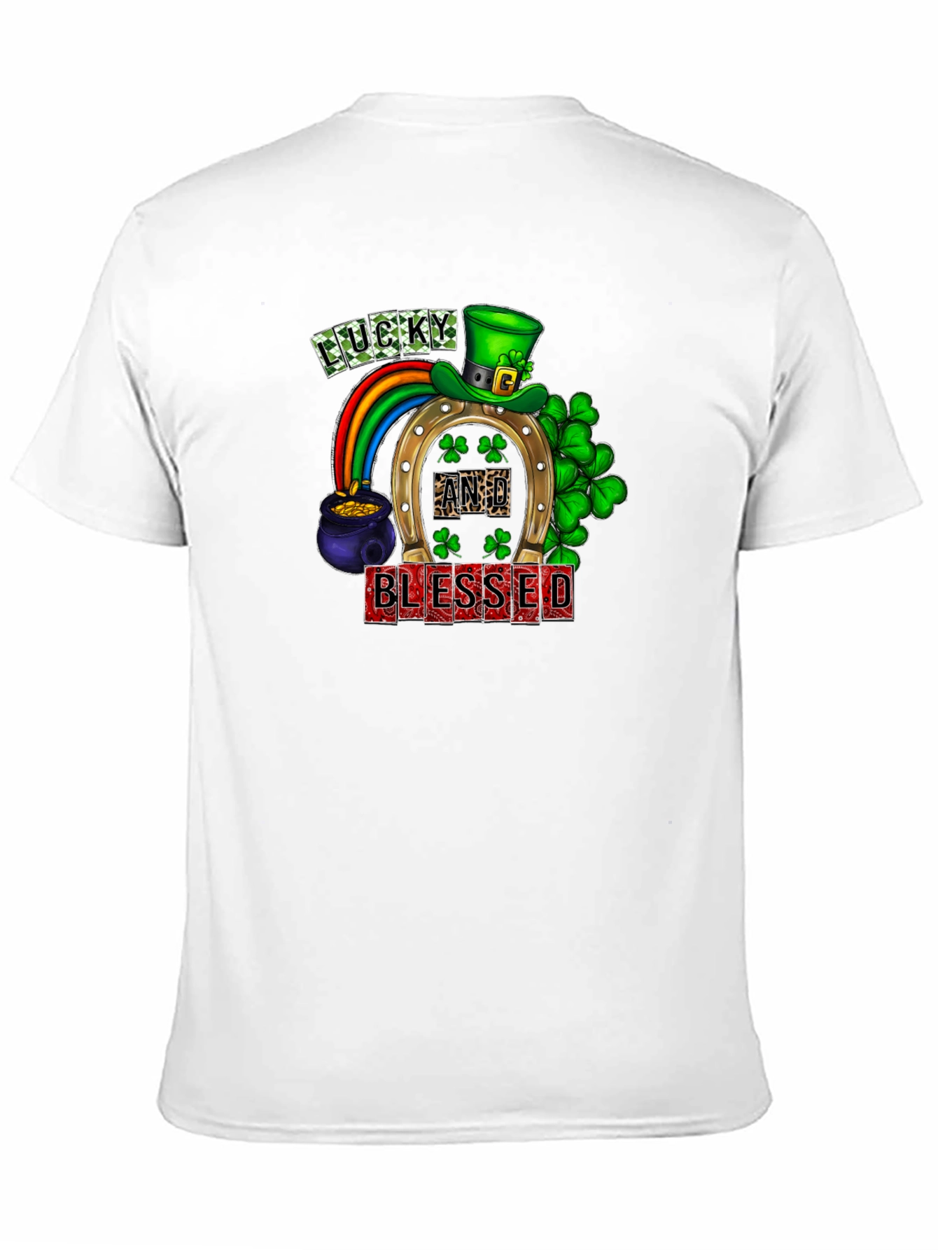 Lucky and Blessed St. Patricks Day T-Shirt