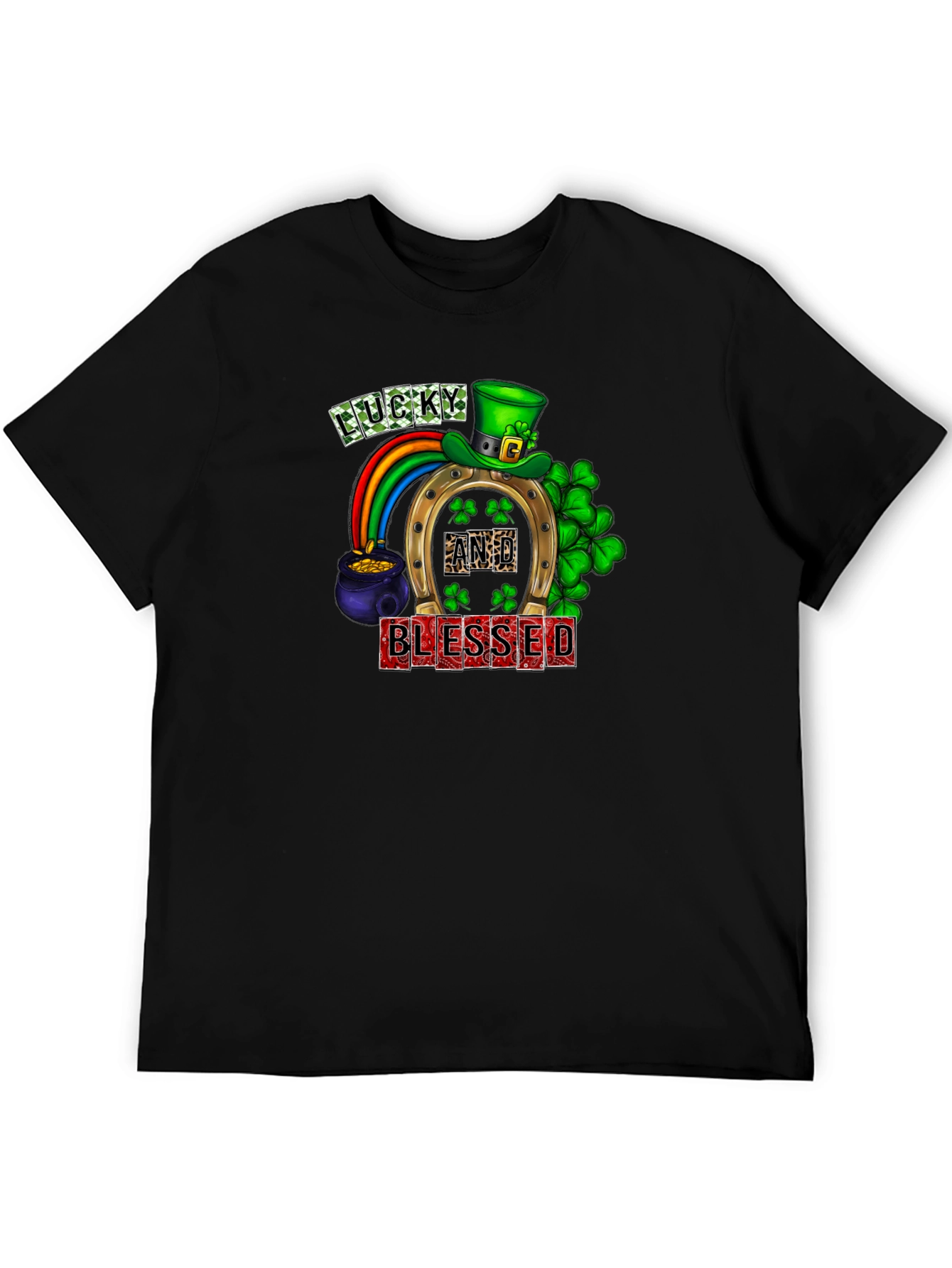 Lucky and Blessed St. Patricks Day T-Shirt