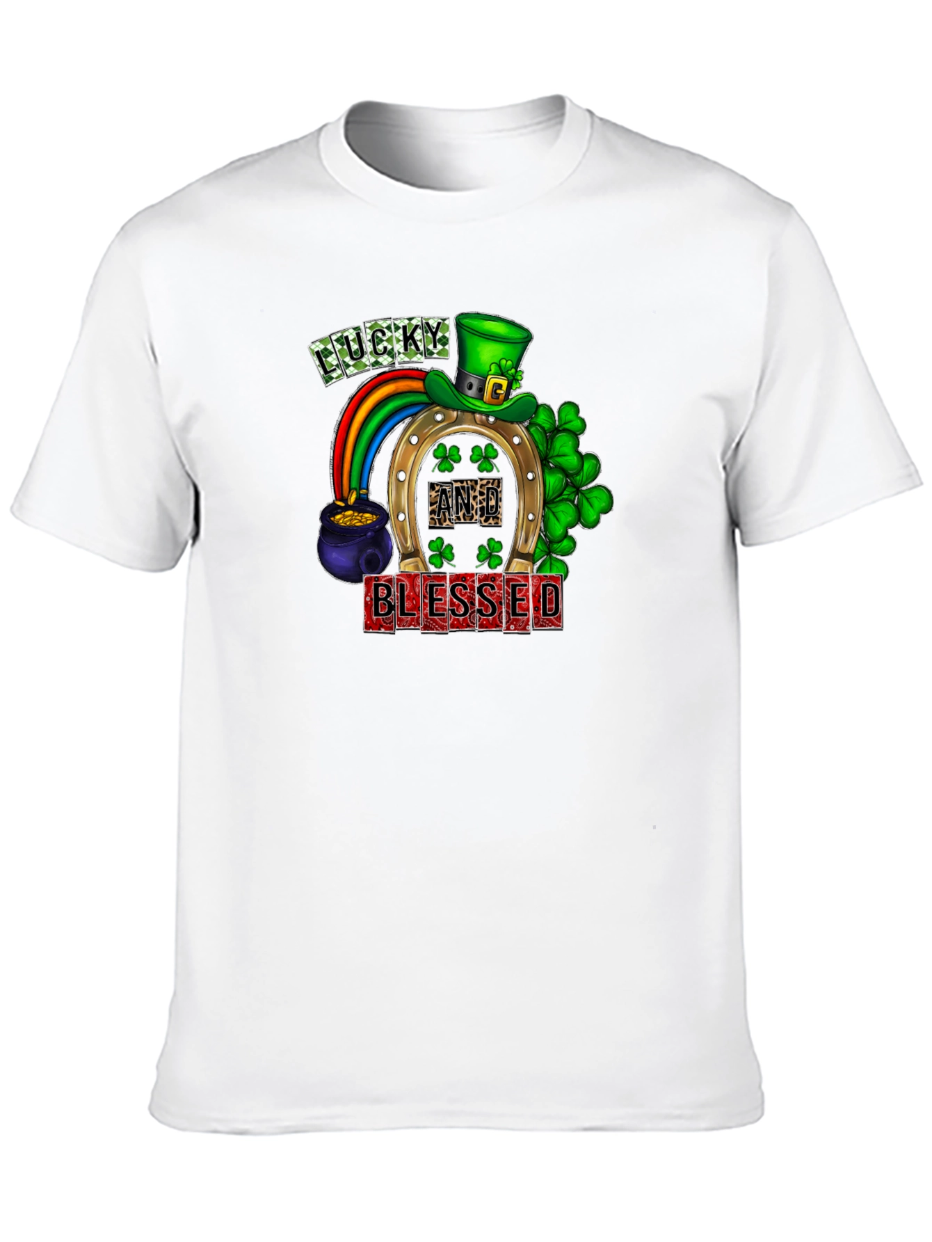 Lucky and Blessed St. Patricks Day T-Shirt