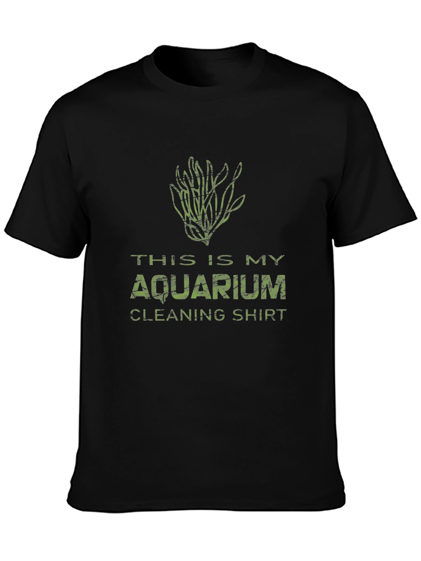 Aquarium Cleaning Shirt - Novelty Graphic Tee