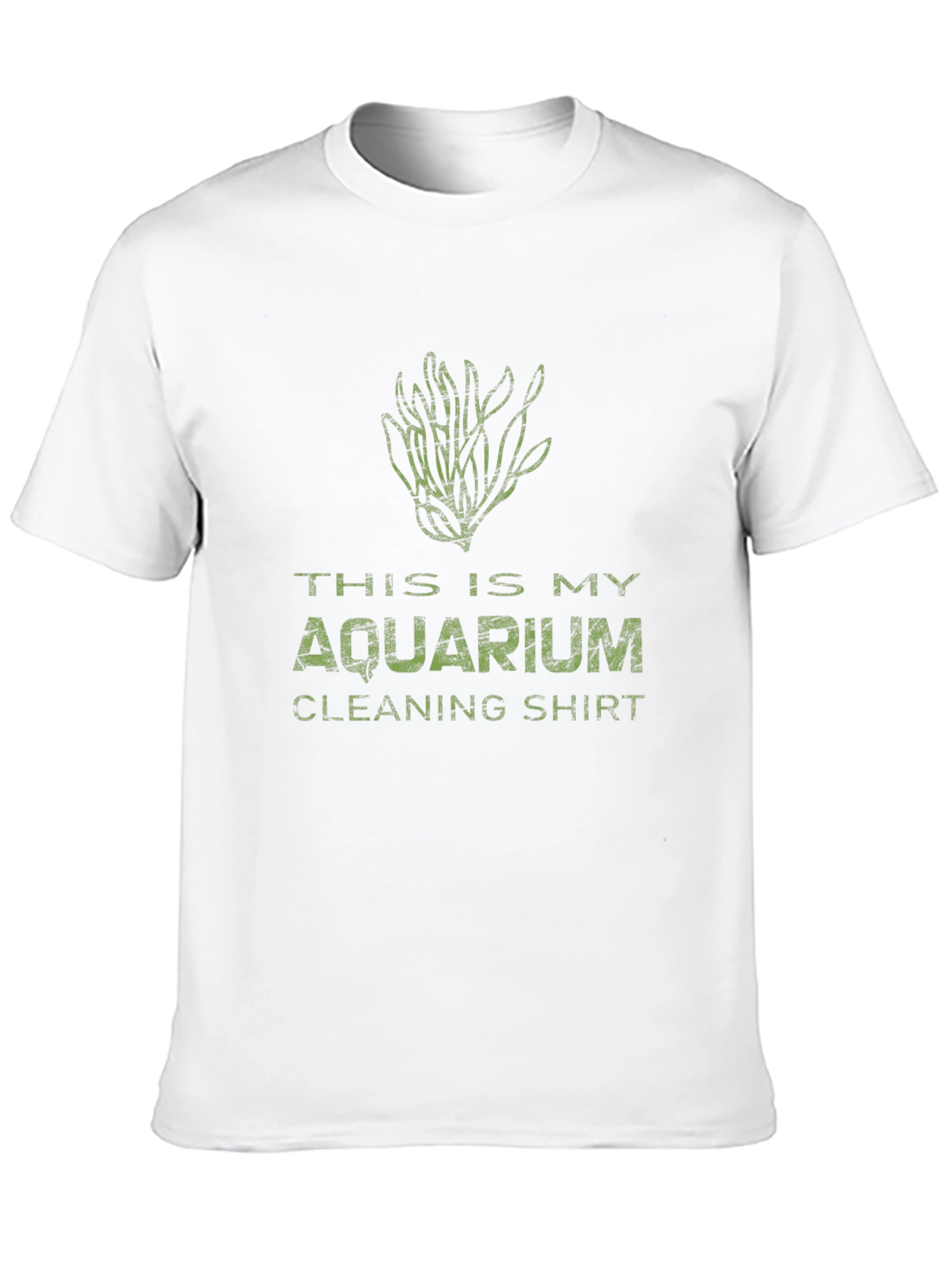 Aquarium Cleaning Shirt - Novelty Graphic Tee
