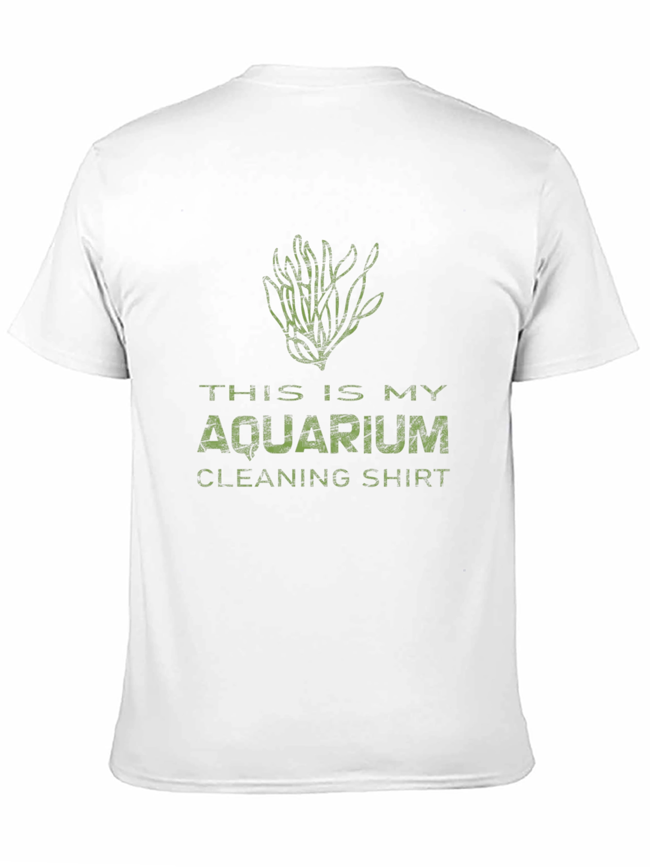 Aquarium Cleaning Shirt - Novelty Graphic Tee