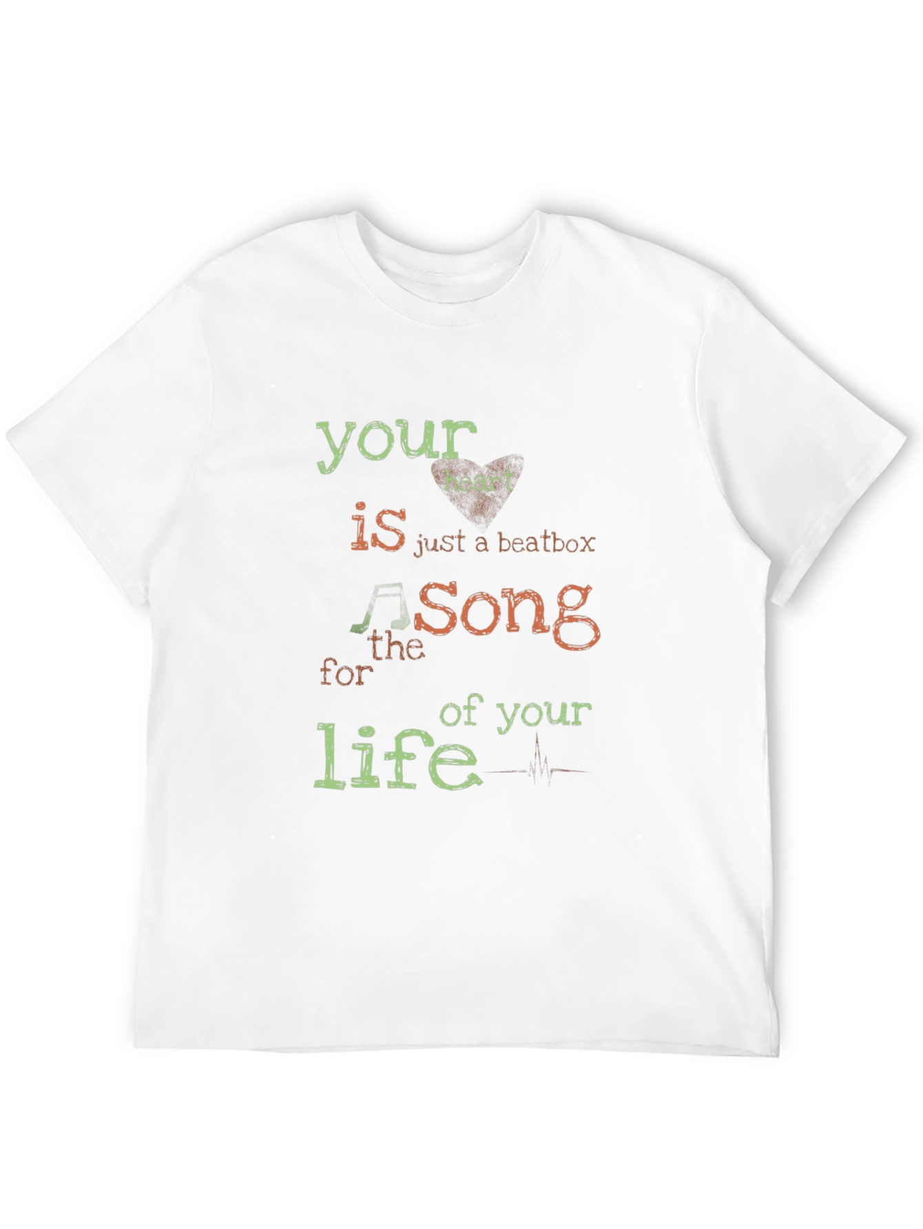 Your Heart is a Beatbox Black Graphic Tee