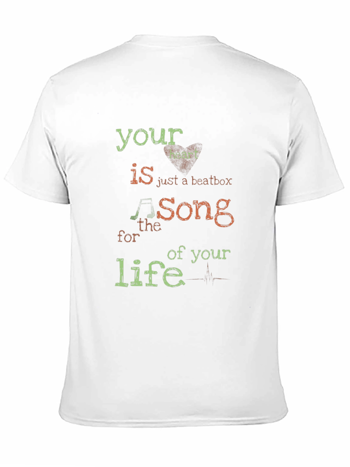 Your Heart is a Beatbox Black Graphic Tee