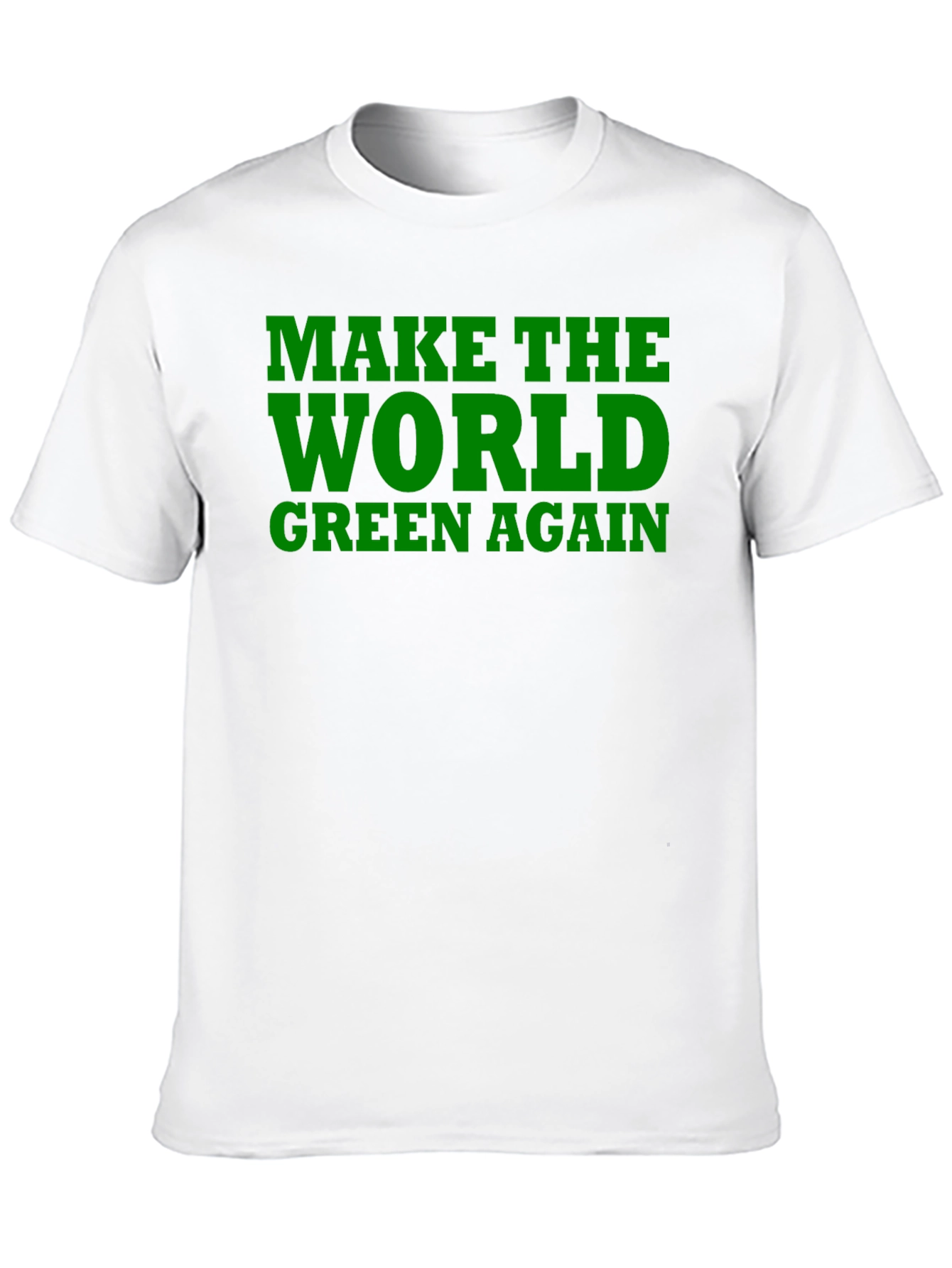 Make the World Green Again Black T-Shirt