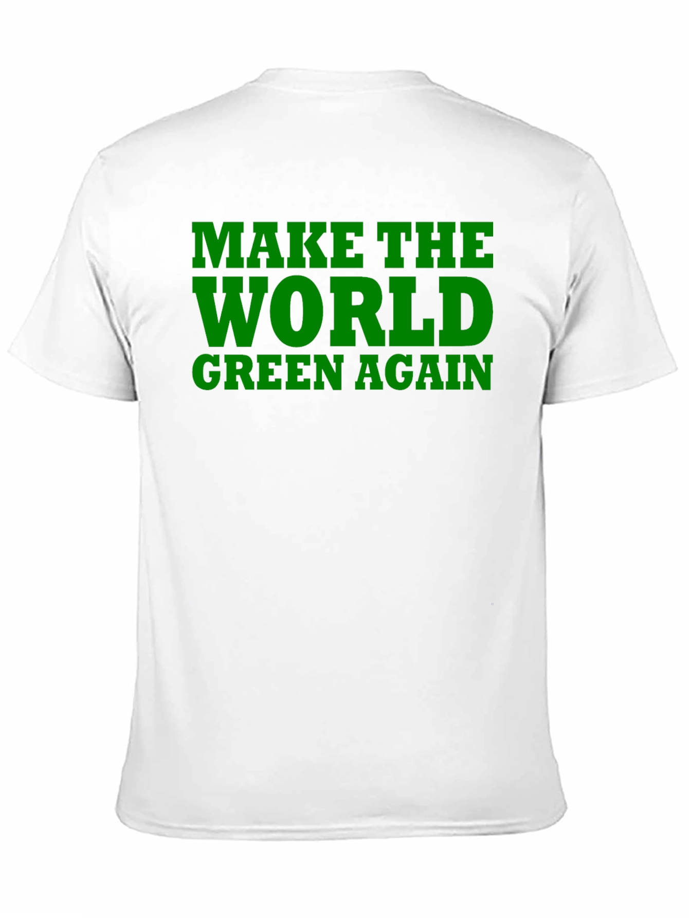 Make the World Green Again Black T-Shirt