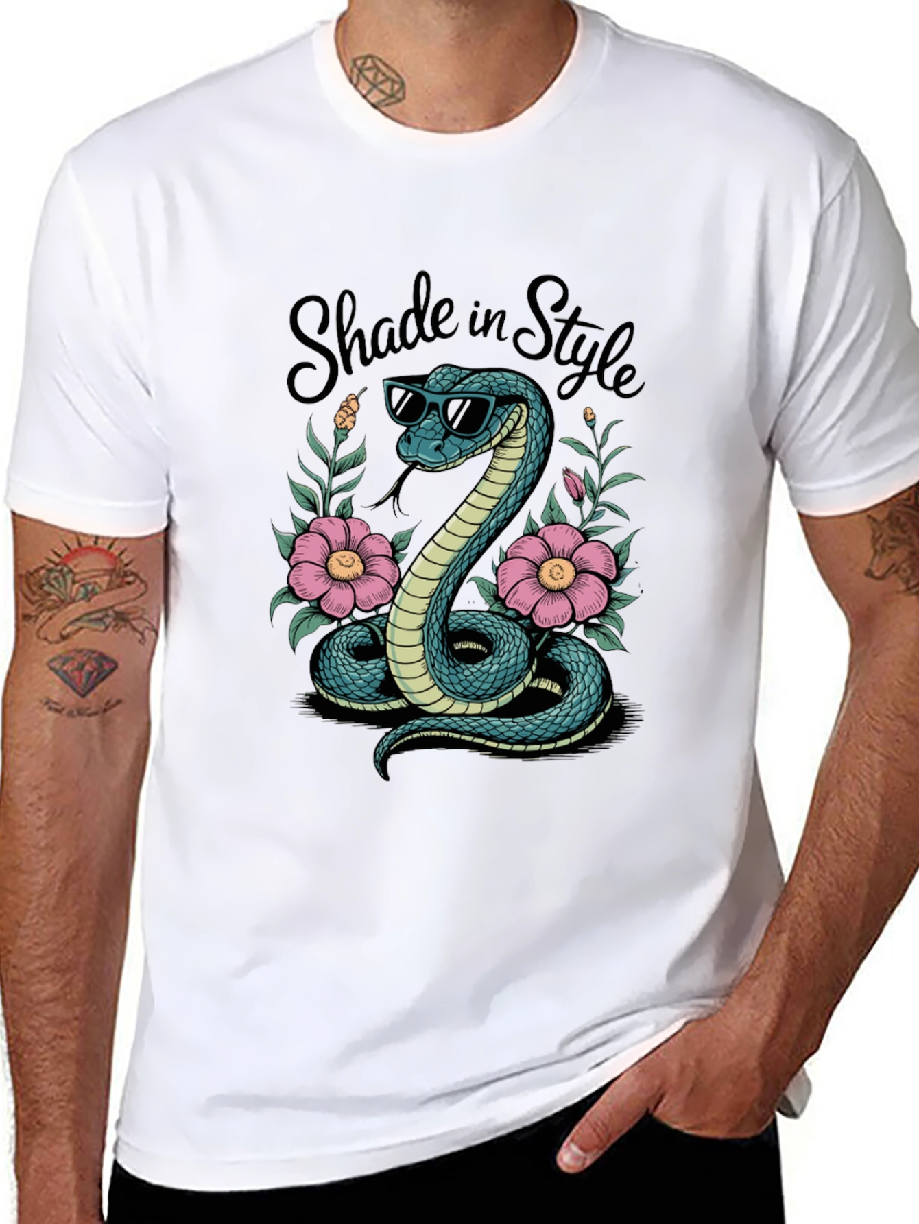 Shade In Style Graphic T-Shirt