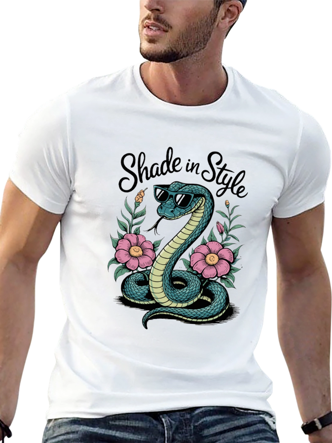 Shade In Style Graphic T-Shirt