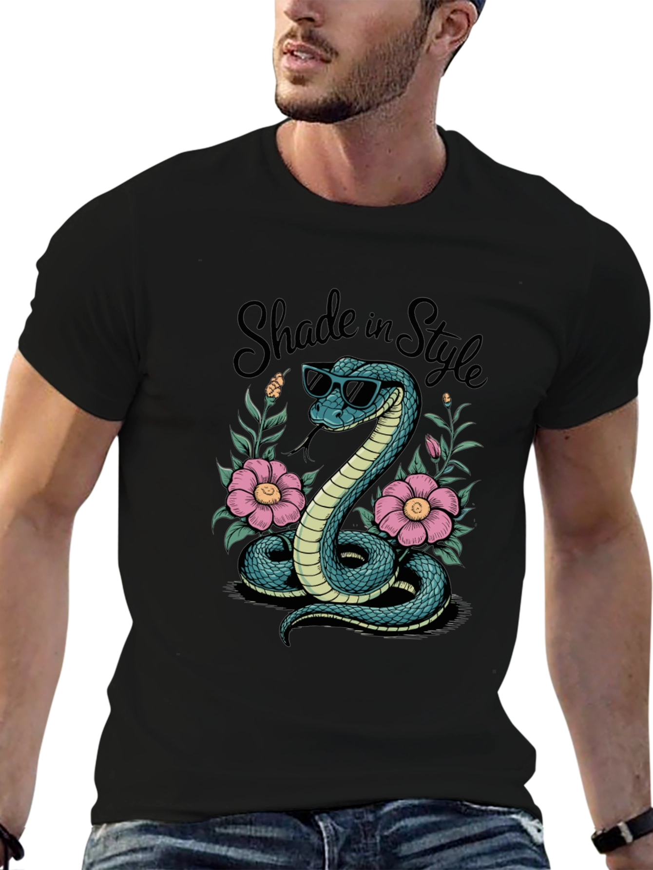 Shade In Style Graphic T-Shirt