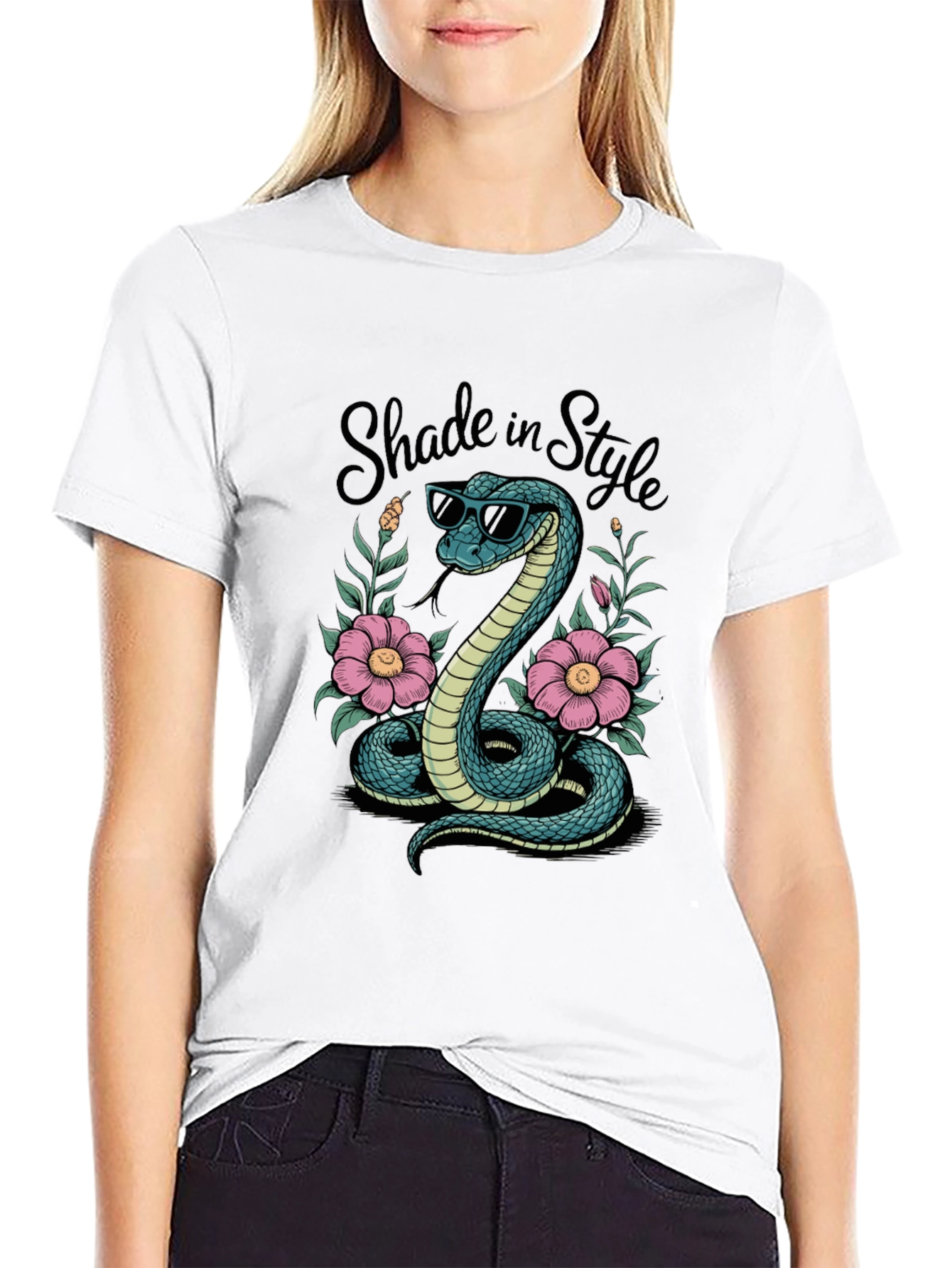 Shade In Style Graphic T-Shirt