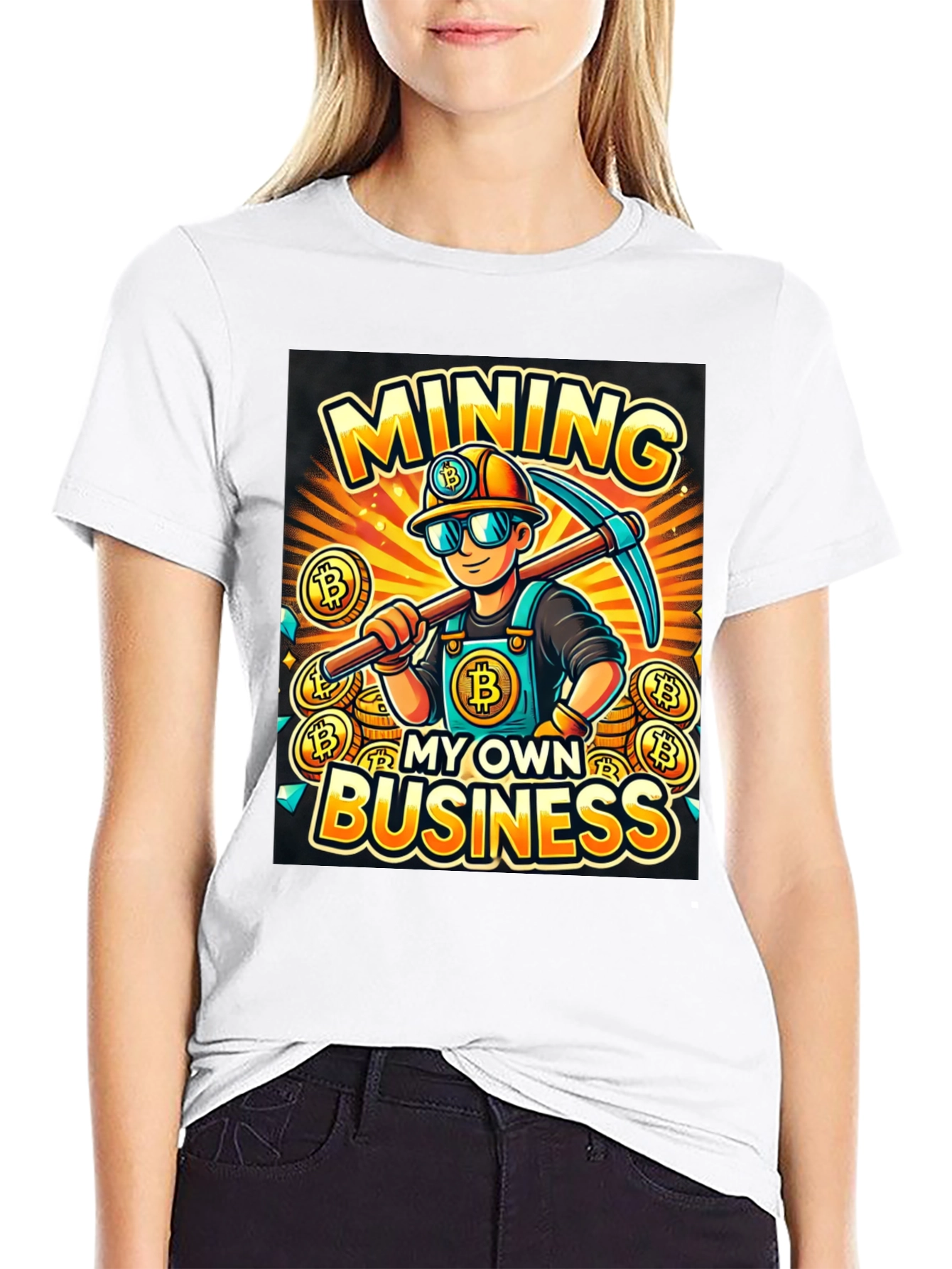 Bitcoin Miner T-Shirt - Crypto Business