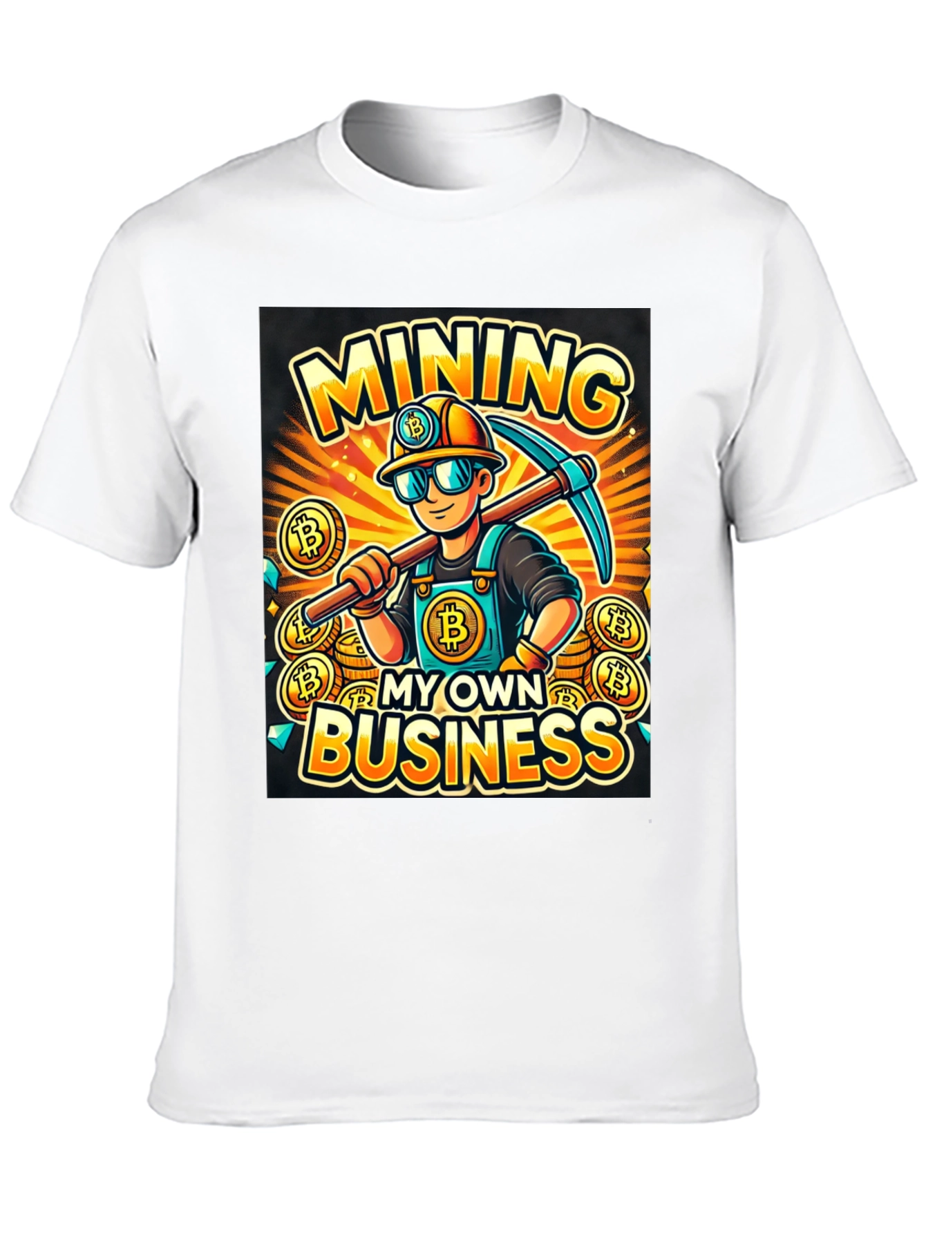 Bitcoin Miner T-Shirt - Crypto Business