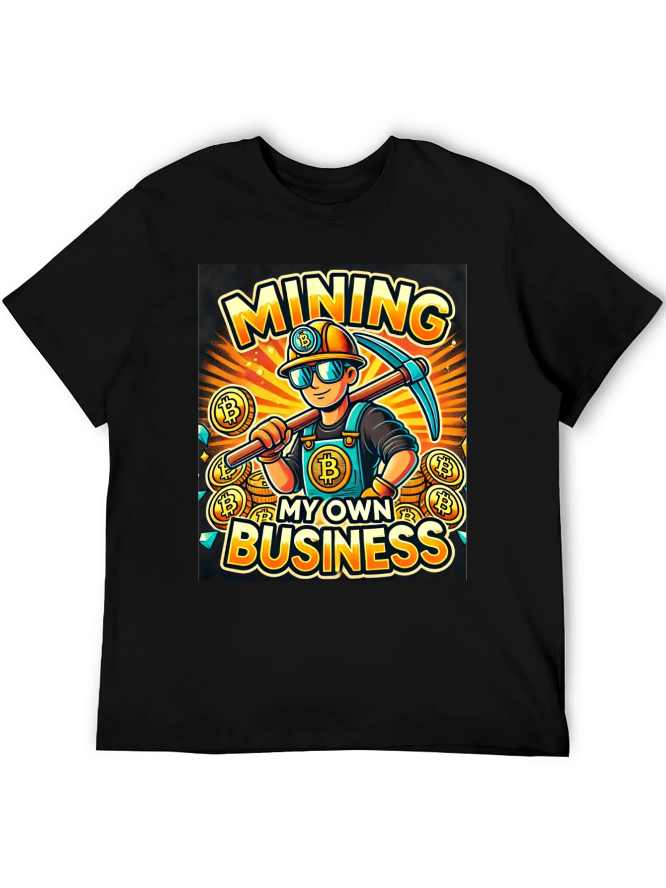 Bitcoin Miner T-Shirt - Crypto Business