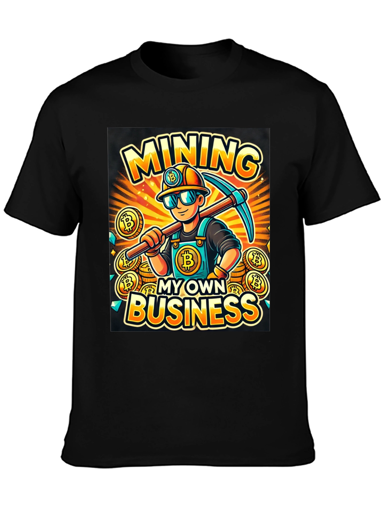 Bitcoin Miner T-Shirt - Crypto Business