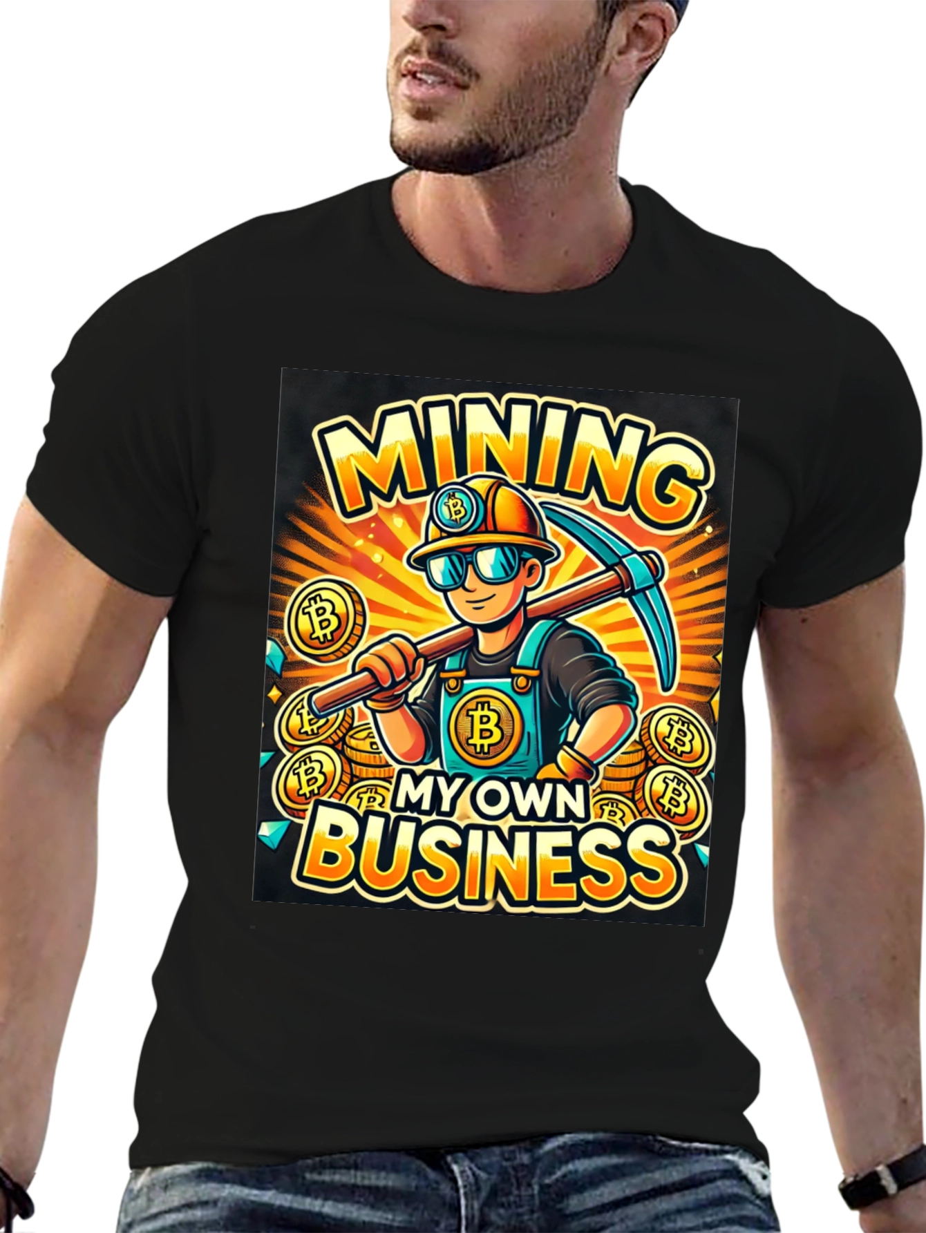 Bitcoin Miner T-Shirt - Crypto Business