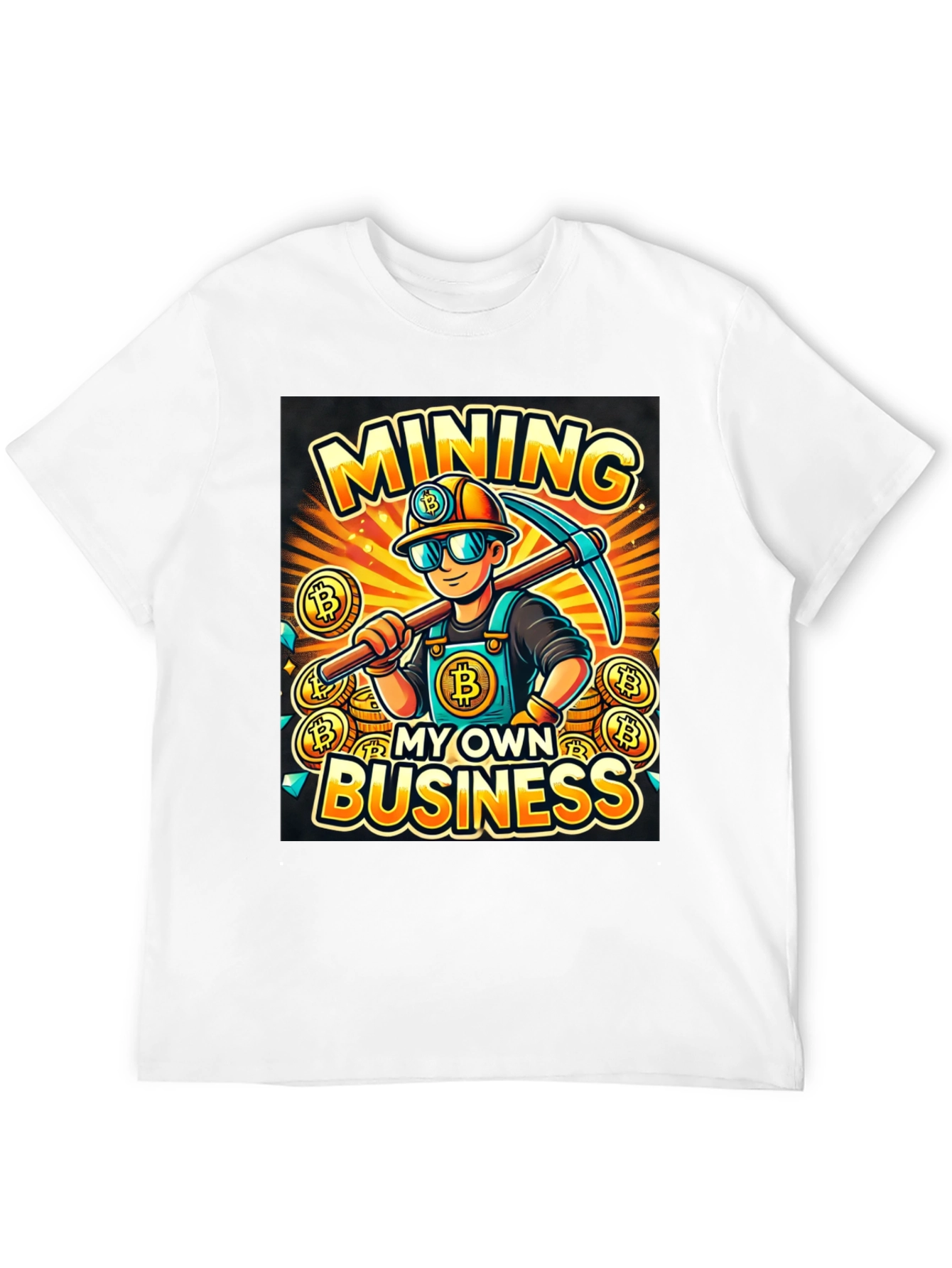 Bitcoin Miner T-Shirt - Crypto Business