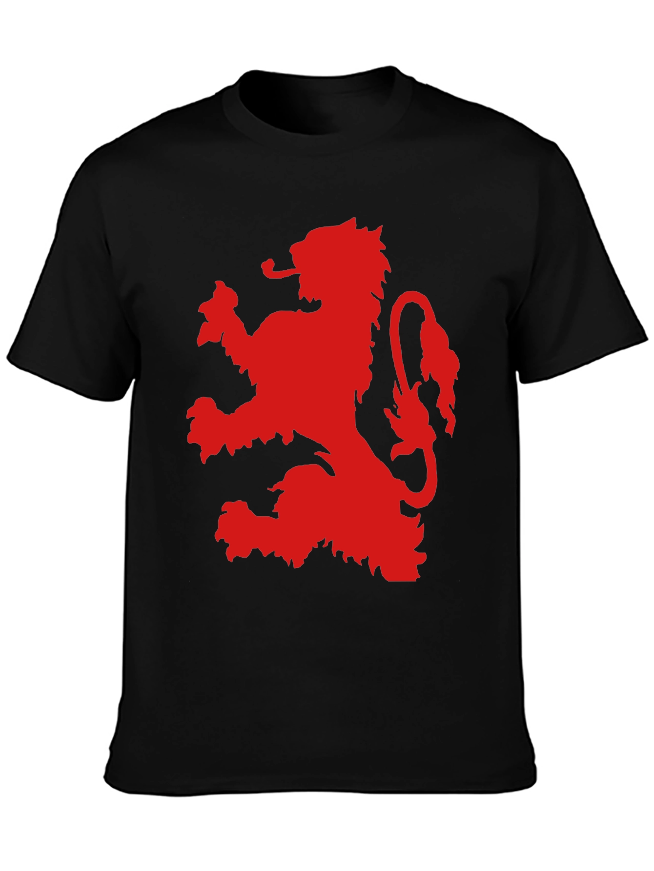 Red Lion Graphic Black T-Shirt